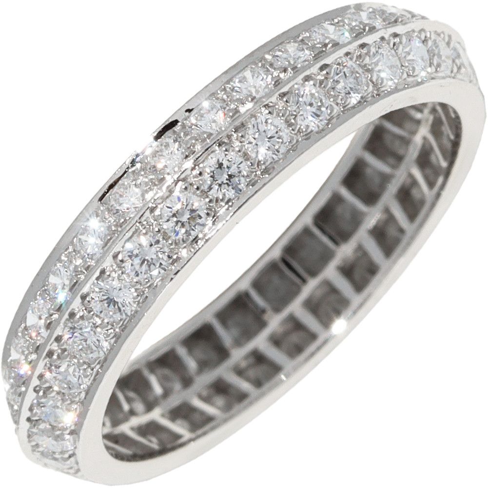 Van Cleef & Arpels Van Cleef & Arpels Van Cleef & Arpels Pt950 Diamond Ring VCARN57P00 Metal Ring VCARN57P00 in Great Condition Size ONE SIZE - 1 Thumbnail