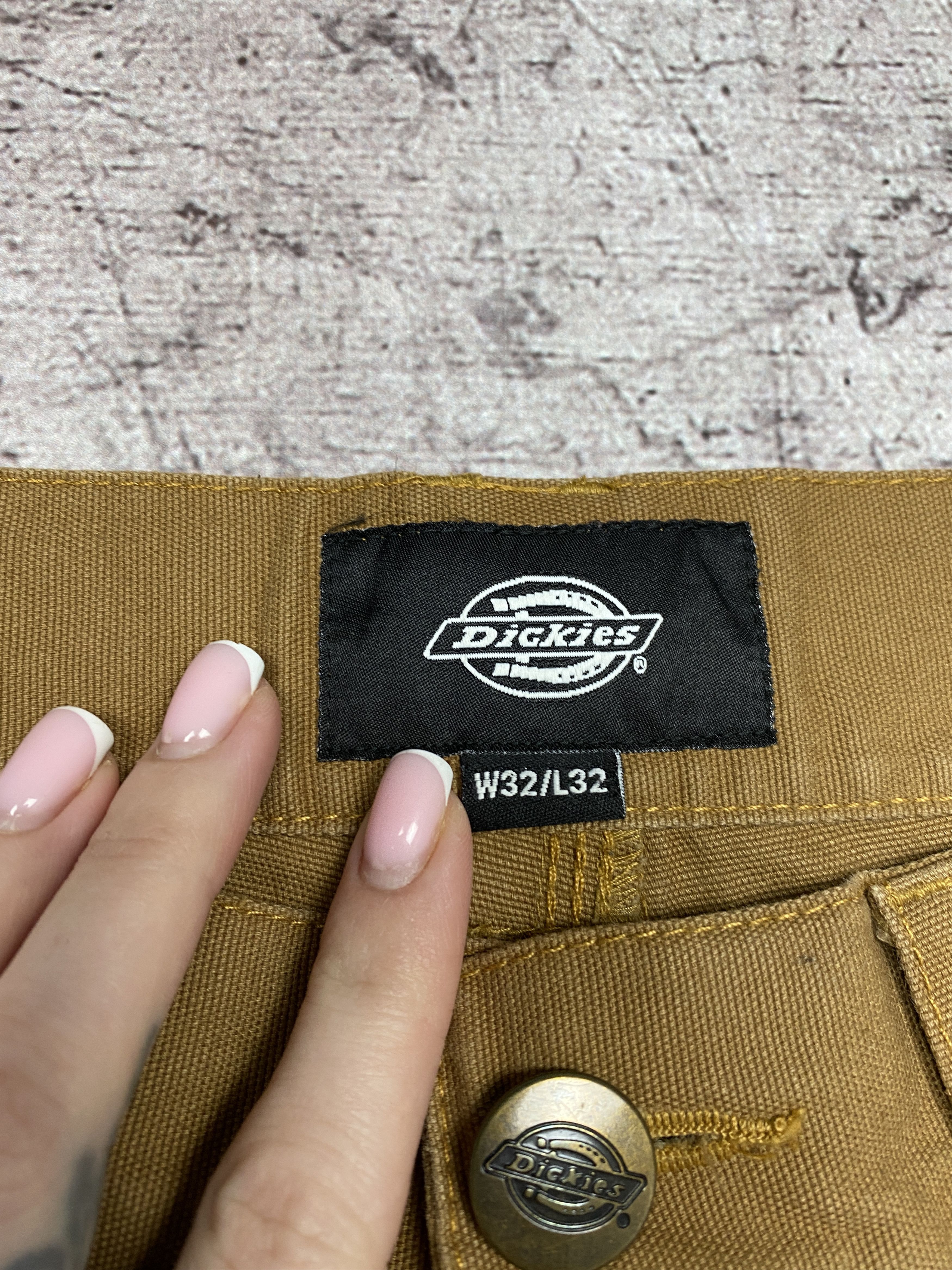 Dickies × Vintage Dickies Workwear Mens Carpenter 5 Pockets Pants Size US 32 / EU 48 - 3 Thumbnail