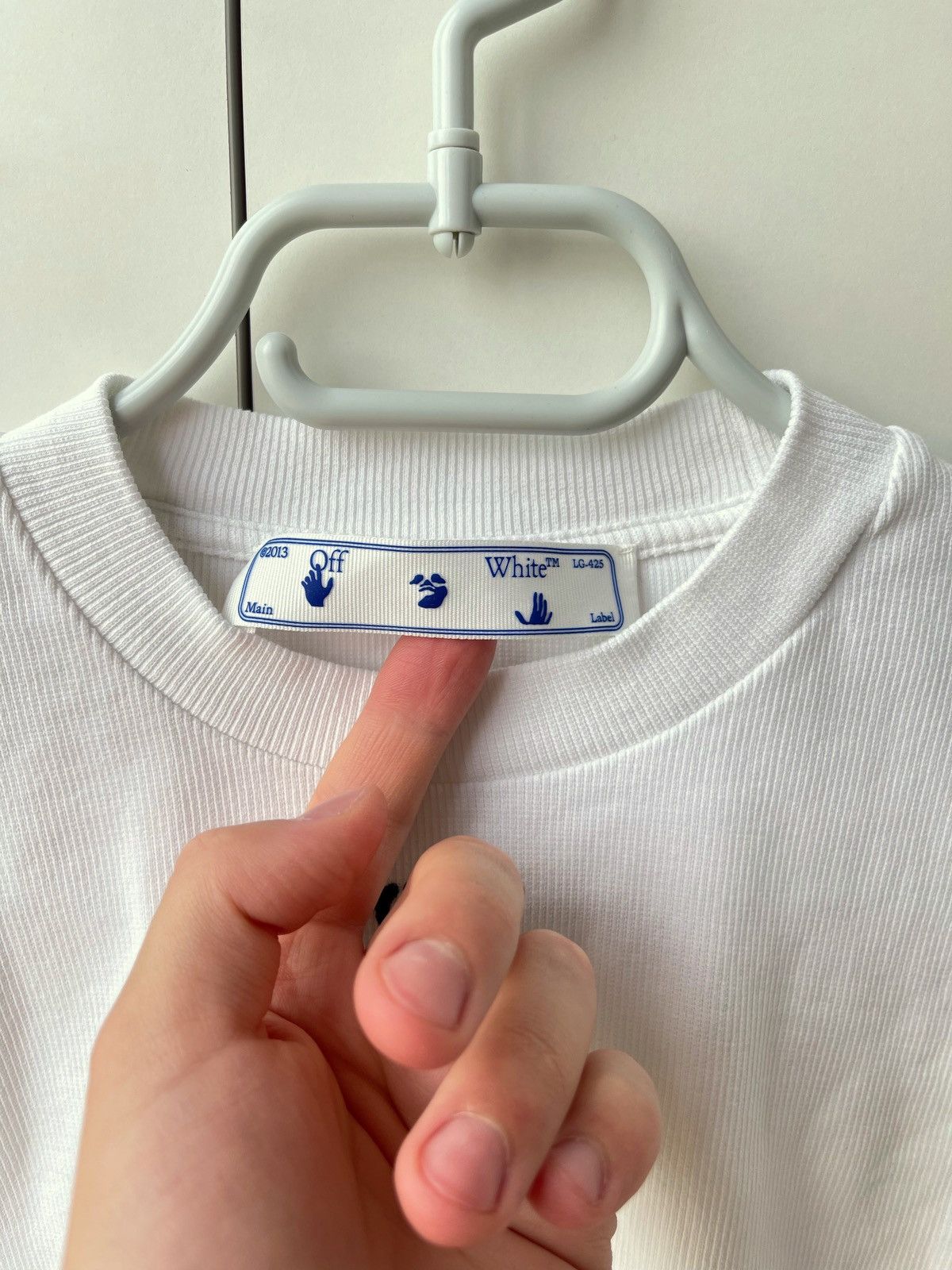 Off-White Off-White Crop Top Size L / US 10 / IT 46 - 4 Thumbnail