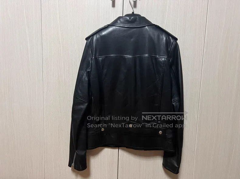 Saint Laurent Paris Saint Laurent Paris Classic black sheepskin motorcycle jac Size US M / EU 48-50 / 2 - 1 Thumbnail
