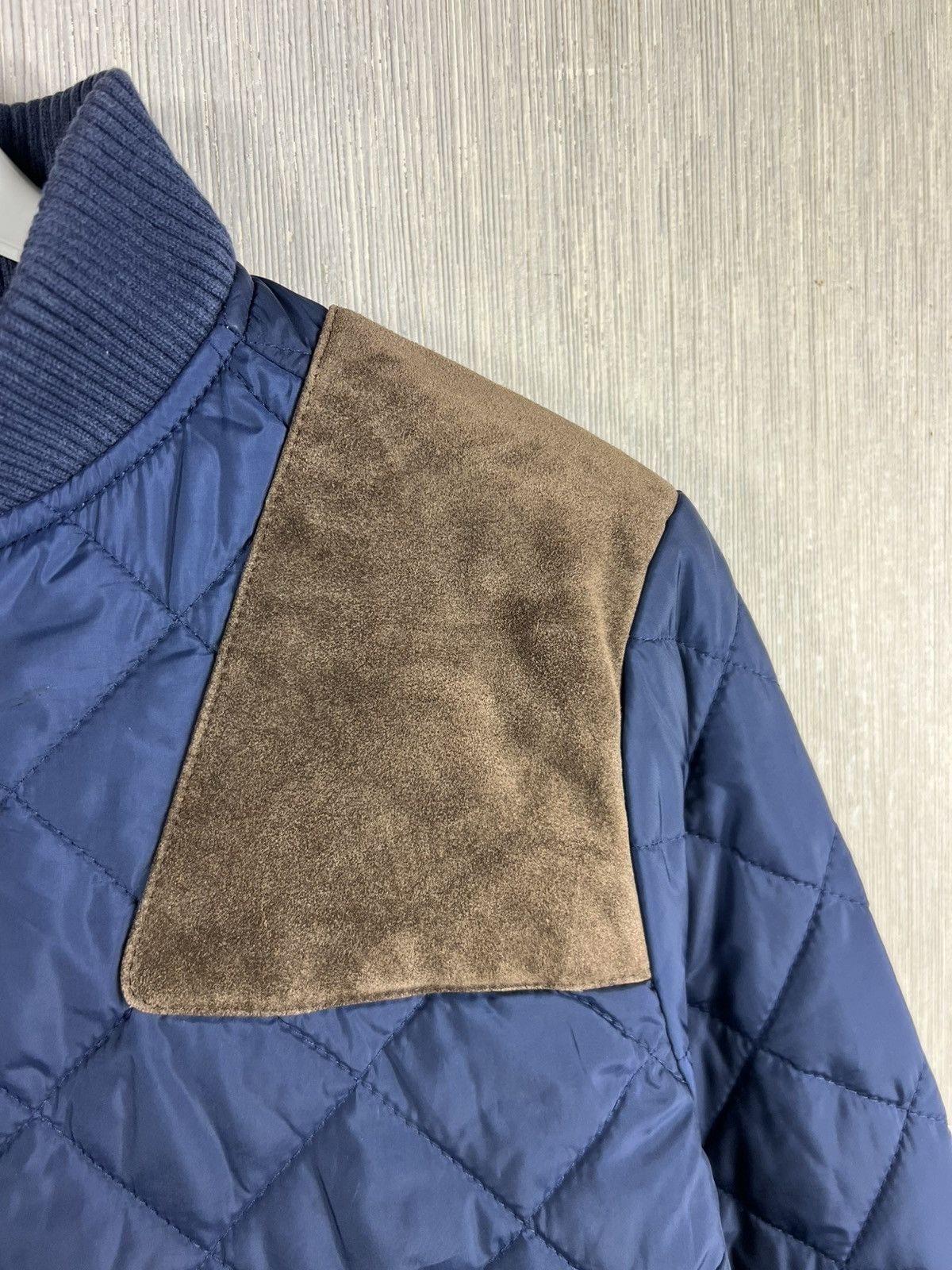 Ralph Lauren Vintage Ralph Lauren Sport suede leather quilted down jacket Size M / US 6-8 / IT 42-44 - 11 Thumbnail