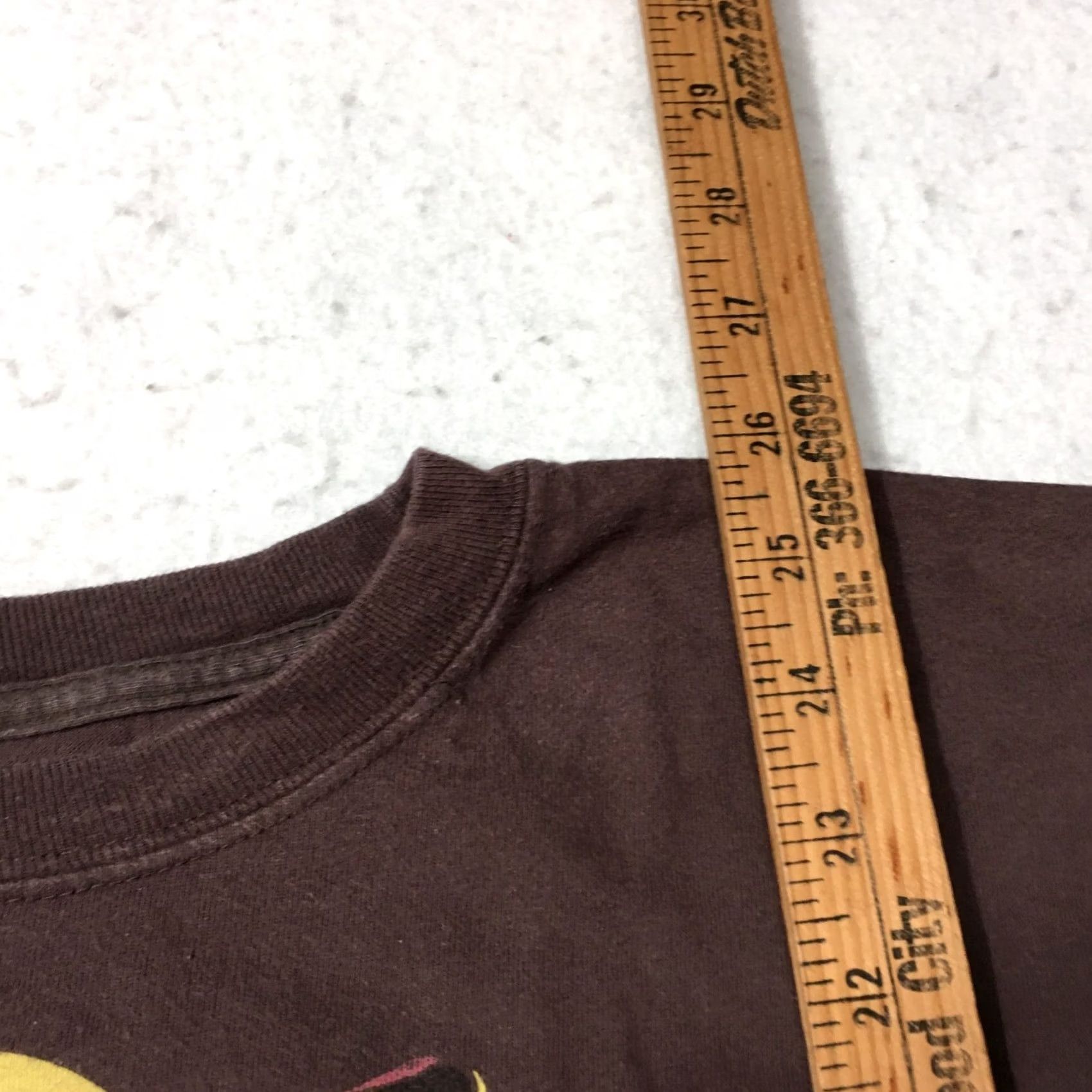 Theory Tank Theory graphic tee Crew Neck Short Sleeve Unisex Adults M Brown blend Graphic Print Vintage No N/A Size US M / EU 48-50 / 2 - 6 Thumbnail