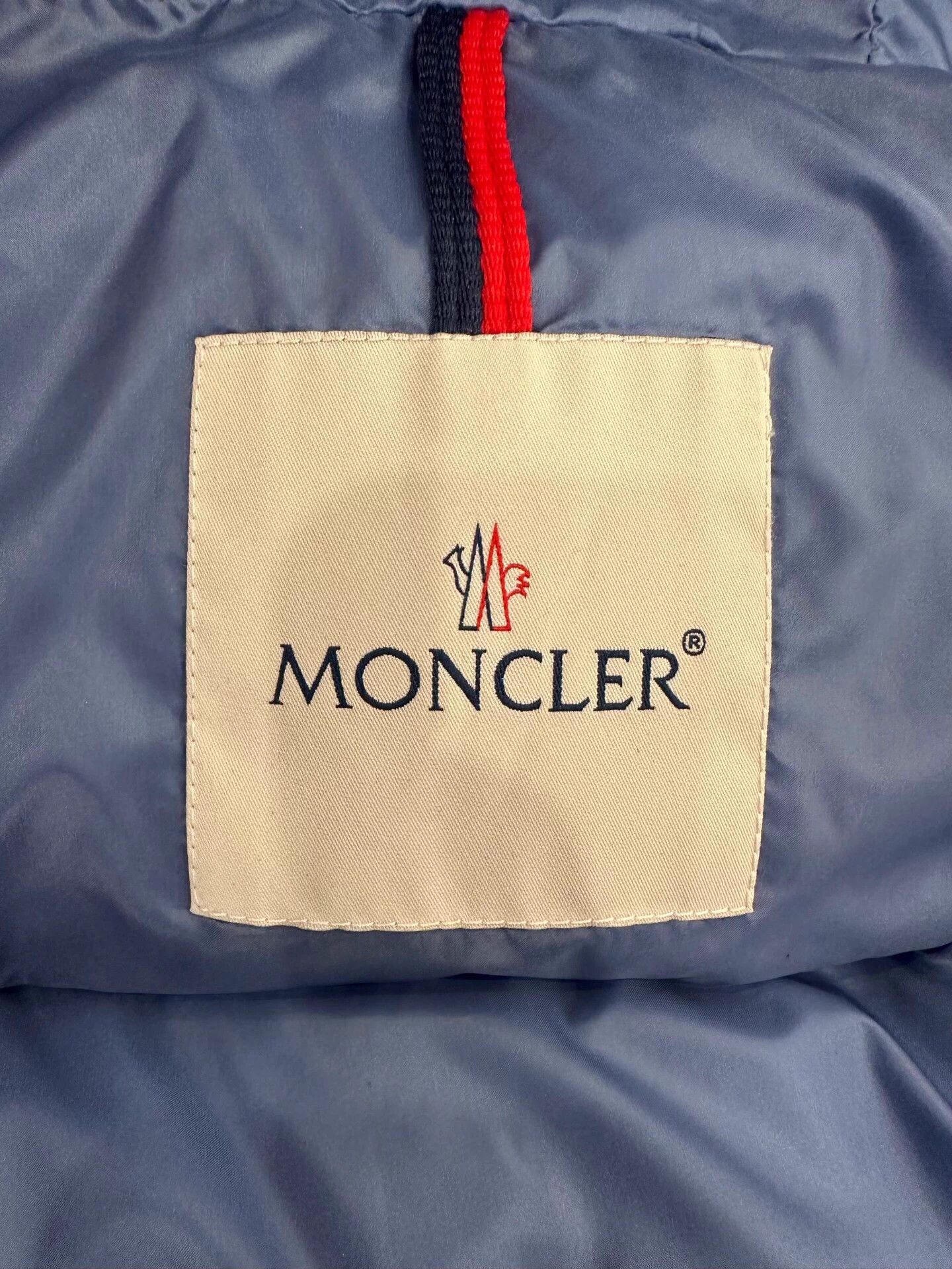 Moncler Moncler Seritte Women's Blue Side Logo Down Coat Size XS / US 0-2 / IT 36-38 - 5 Thumbnail