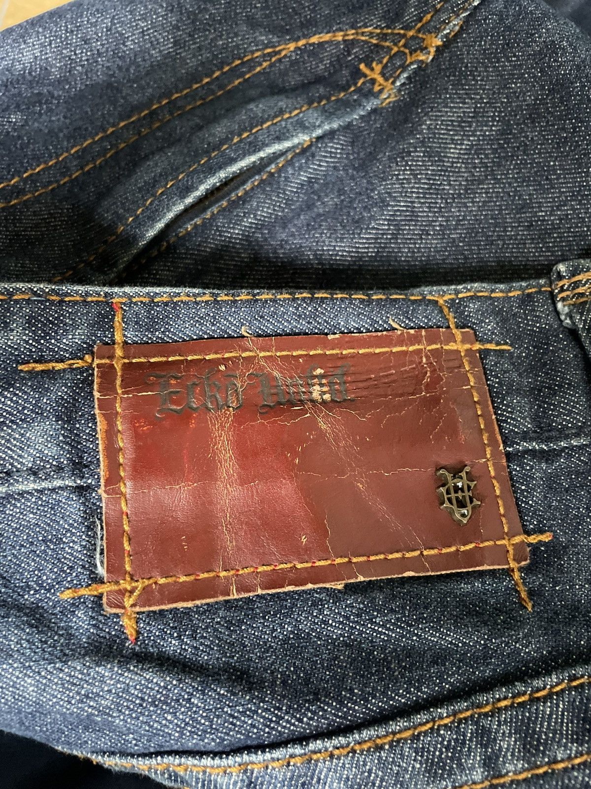 Ecko Unltd. Vintage Y2K Ecko Unltd Baggy Denim Jeans Size US 37 - 17 Thumbnail