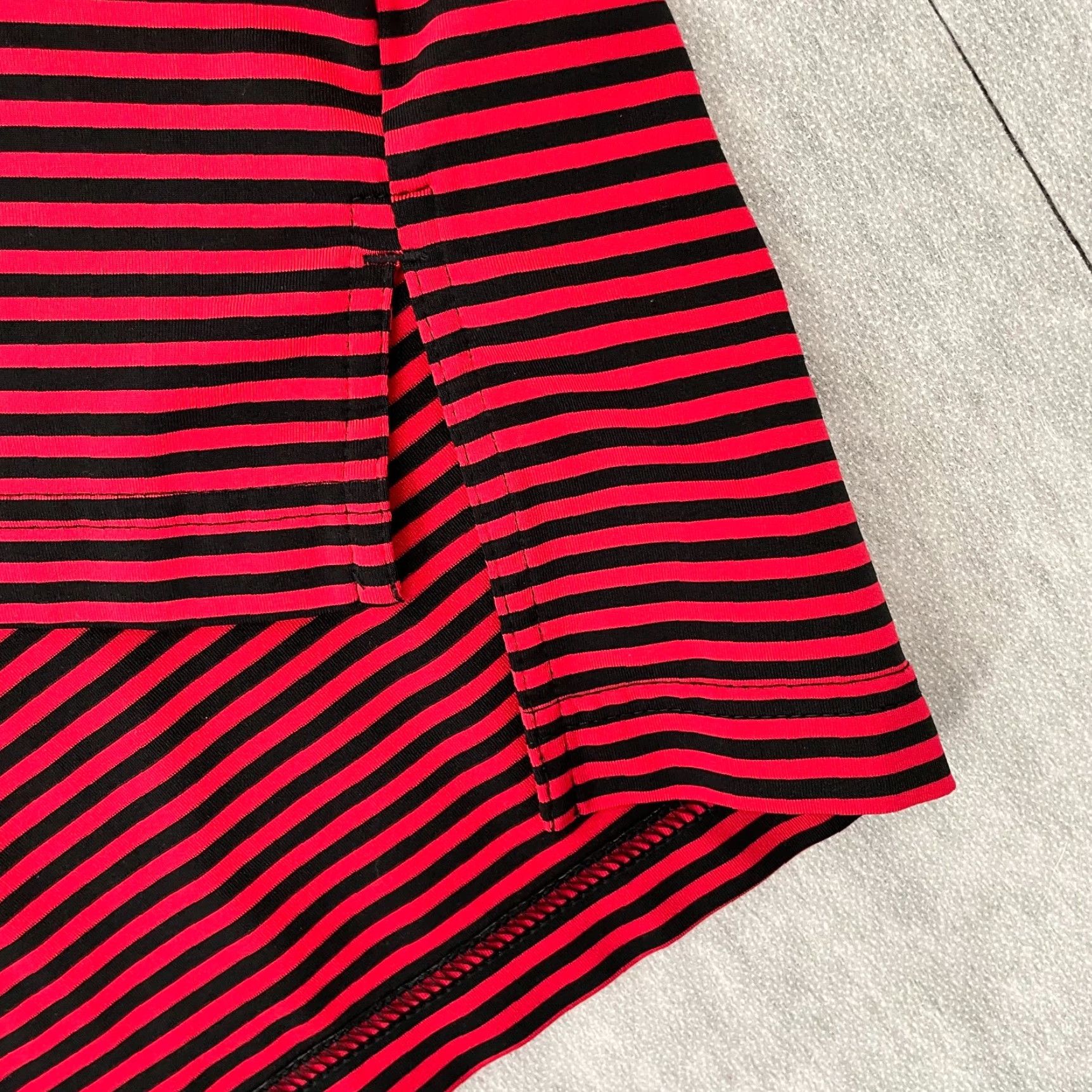 Peter Millar Peter Millar Shirt Adult Large Red Black Polo Striped Summer Comfort Logo Mens L Size US L / EU 52-54 / 3 - 5 Thumbnail