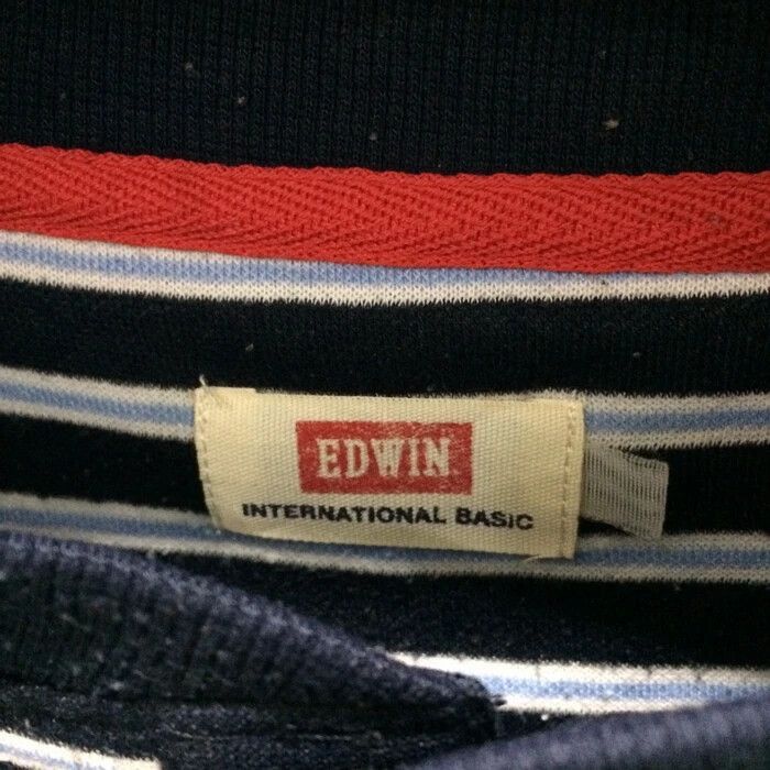 Edwin EDWIN Striped Style Curt Cobain Long Sleeve Tshirt Size US M / EU 48-50 / 2 - 4 Thumbnail