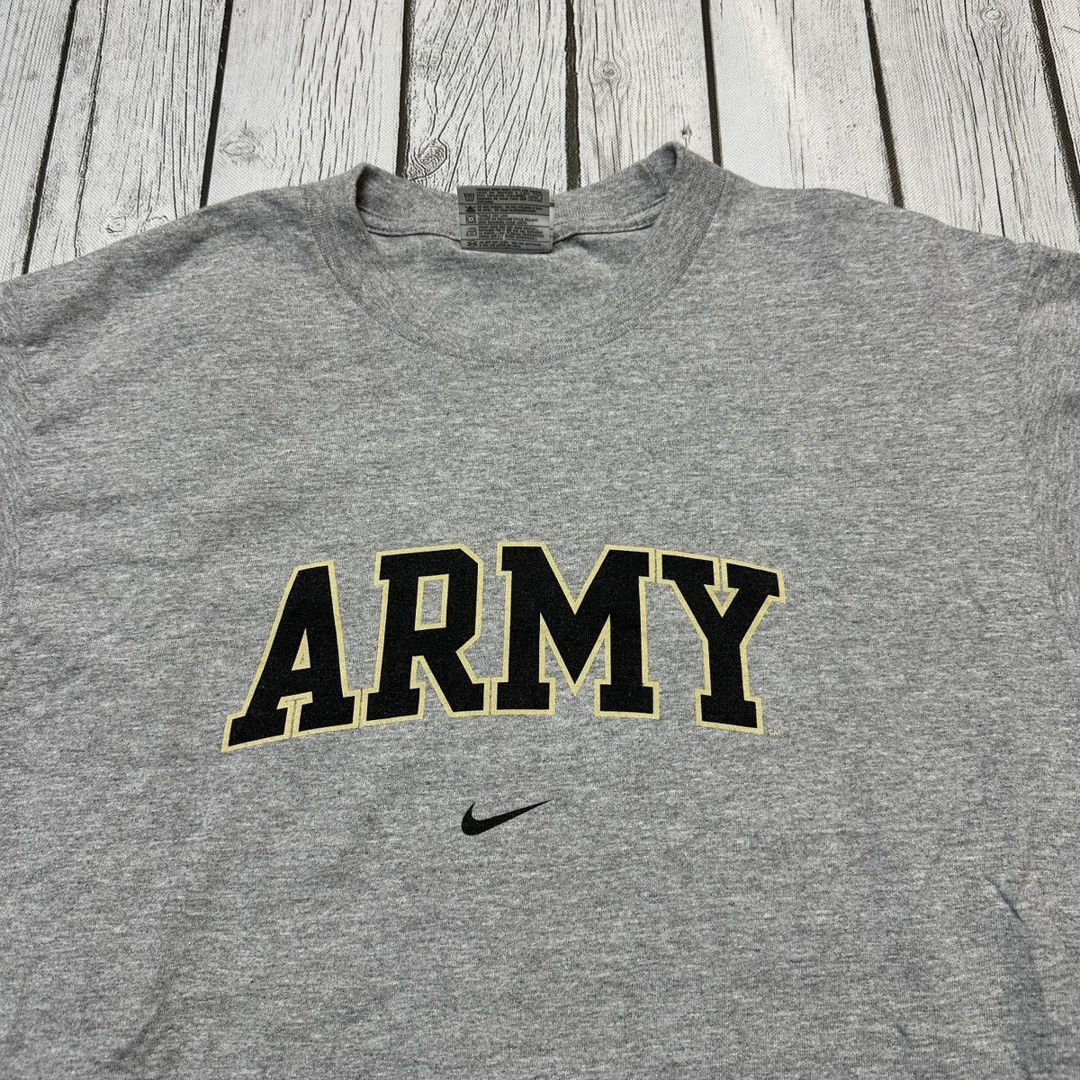 Nike × Vintage Vintage Army tee Size US S / EU 44-46 / 1 - 3 Thumbnail
