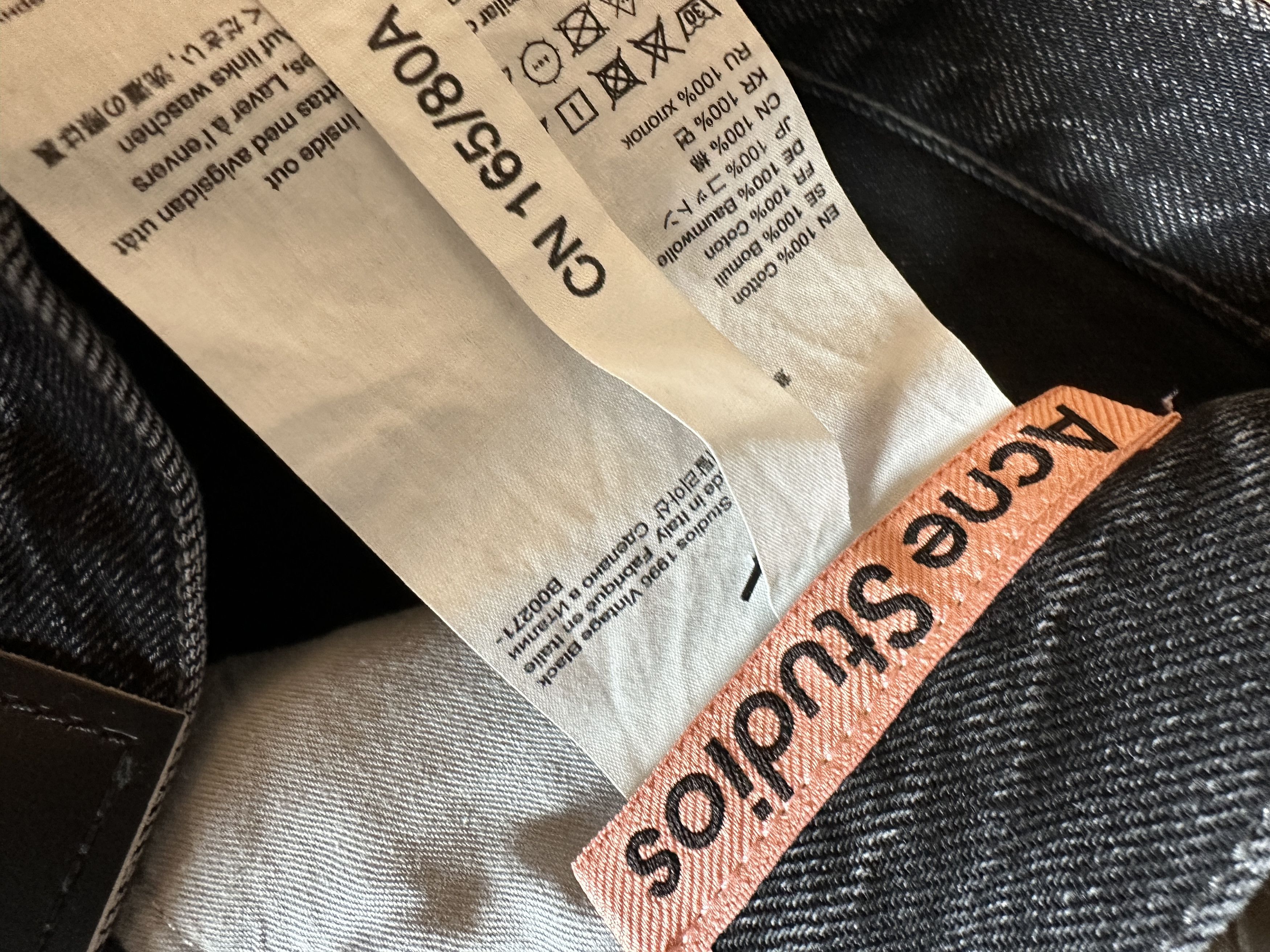 Acne Studios Acne Studios 1996 Vintage Black Jeans Size US 29 - 5 Thumbnail