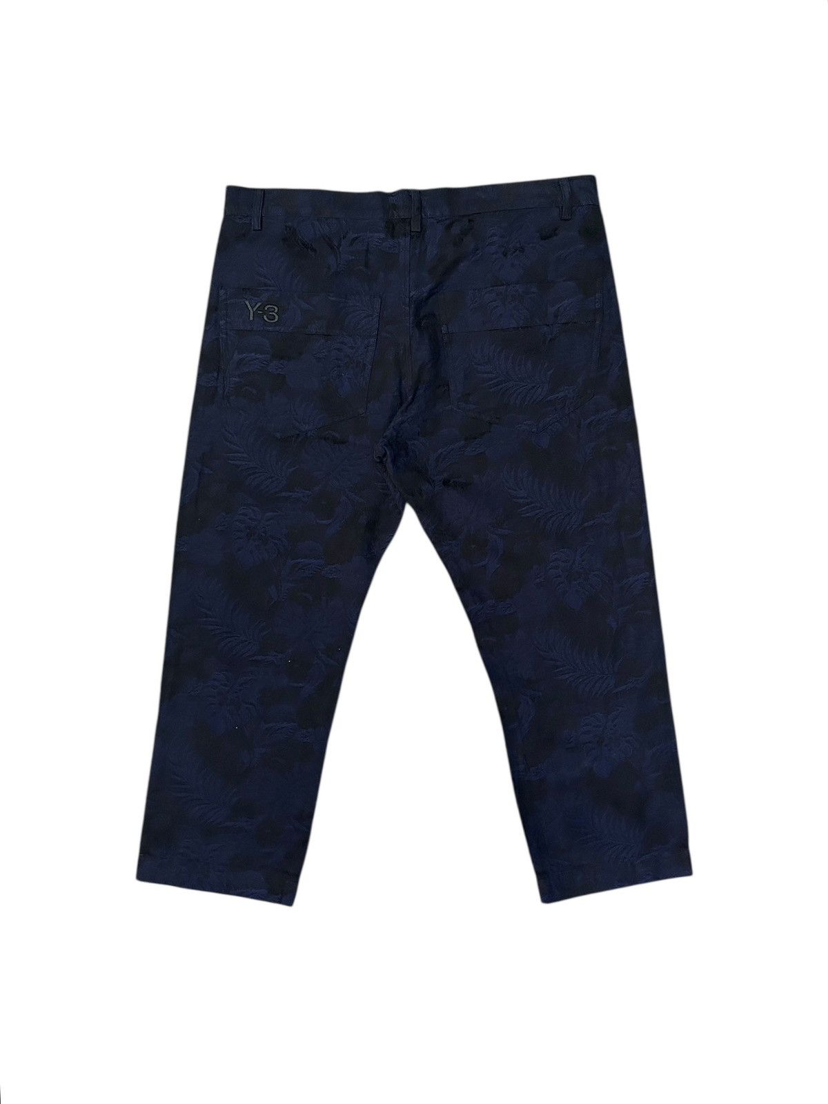 Y-3 S/S 15 Floral Jacquard 3/4 Trousers Size 30" / US 8 / IT 44 - 3 Thumbnail