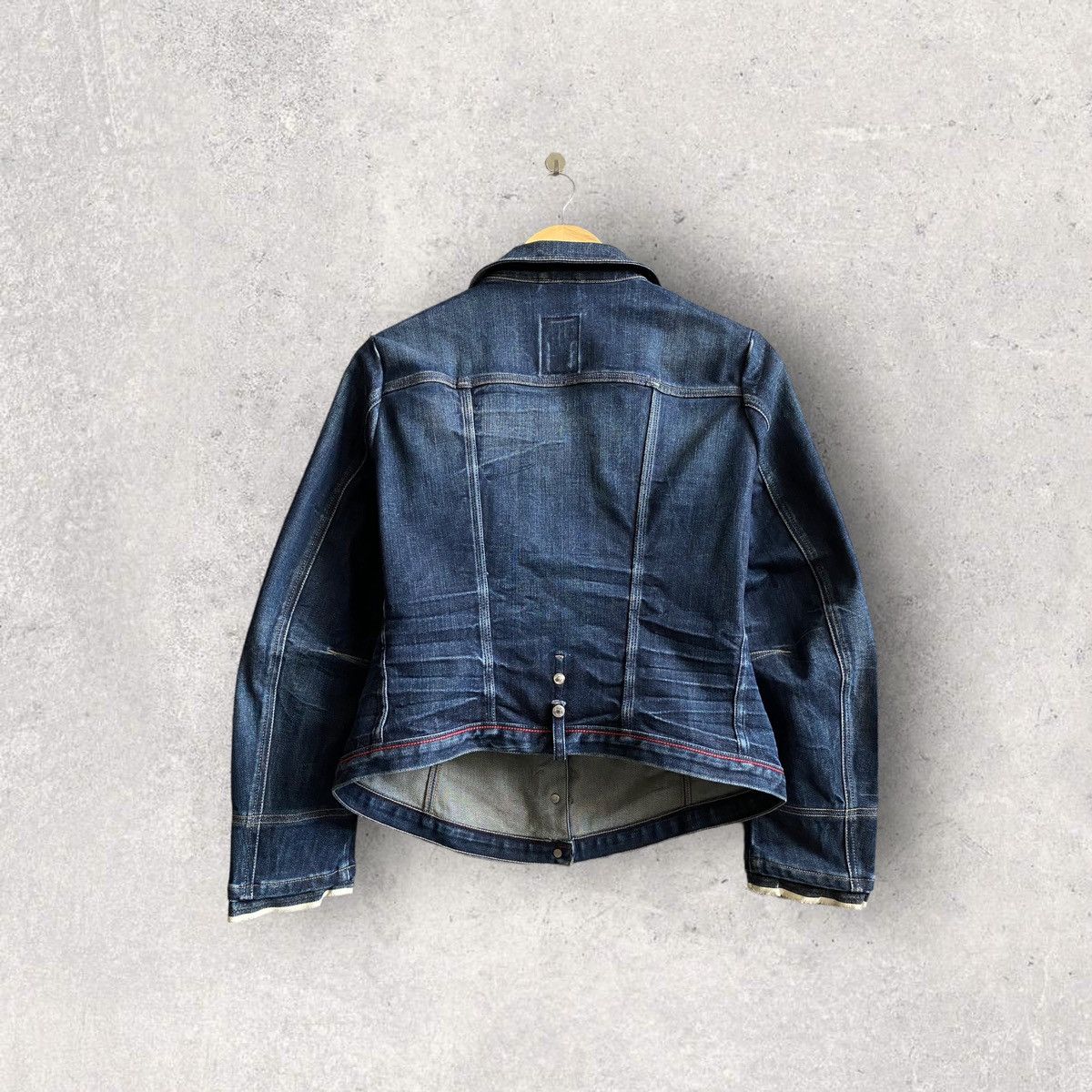 Marithe + Francois Girbaud LE JEAN DE MARITHE FRANCOIS GIRBAUD Denim Jacket Size XL / US 12-14 / IT 48-50 - 2 Thumbnail