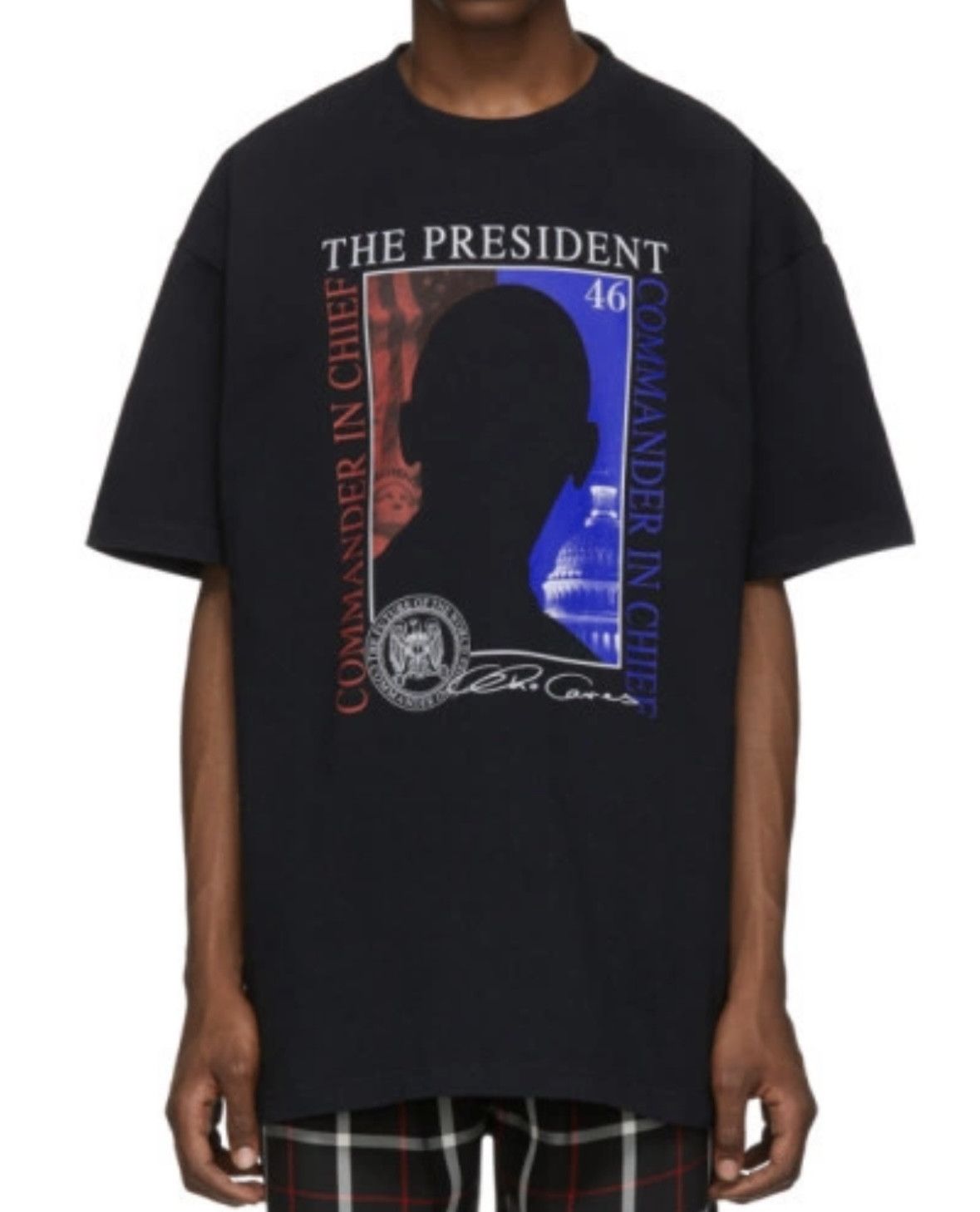 Vetements Vetements The President T-Shirt Size US L / EU 52-54 / 3 - 1 Thumbnail