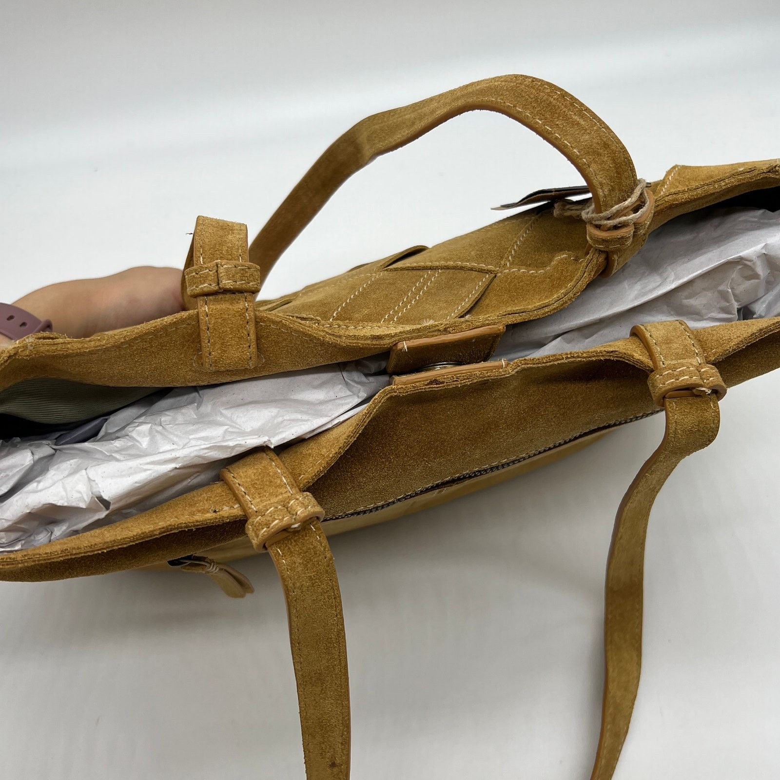 Other American Leather Co. Women Handbags Mercer Suede Woven Size ONE SIZE - 13 Thumbnail