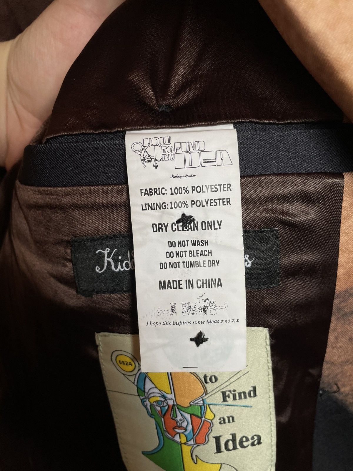 KidSuper KIDSUPER MANNEQUIN SUIT TOP Size 38R - 9 Thumbnail