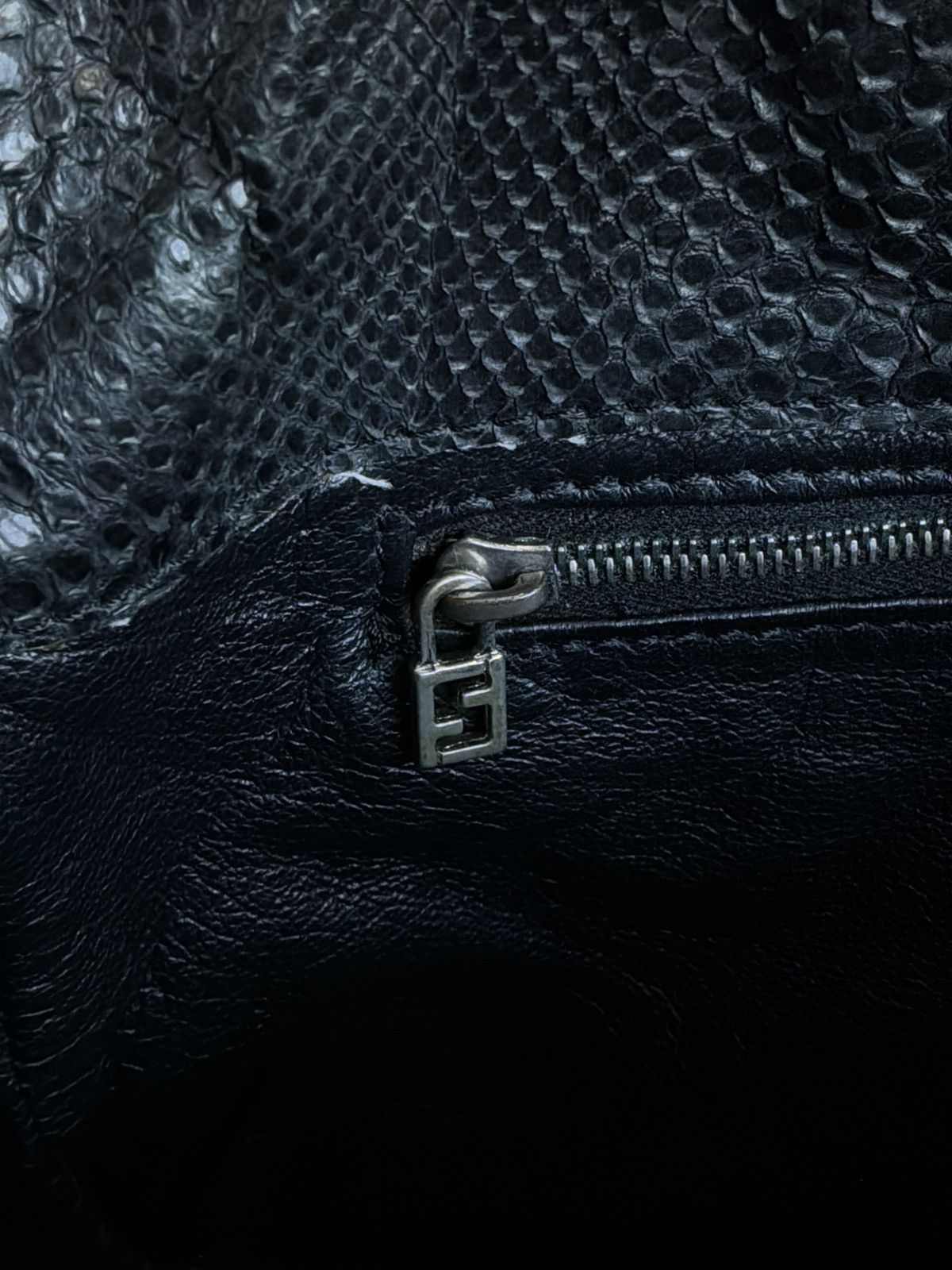Fendi 2000s Fendi - Python Leather Mamma Baguette Bag Size ONE SIZE - 20 Thumbnail