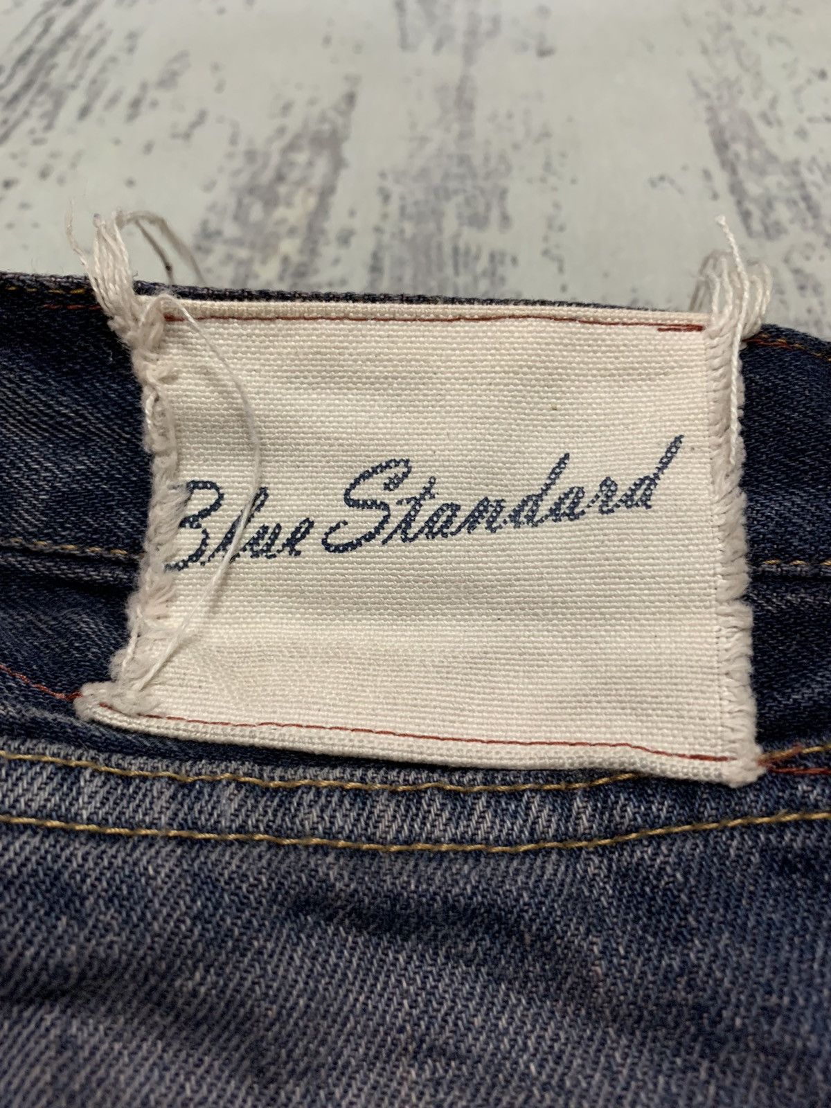 Japanese Brand Japanese Blue Standard Vintage Est. 1978 Faded Indigo Jeans Size US 32 / EU 48 - 14 Thumbnail