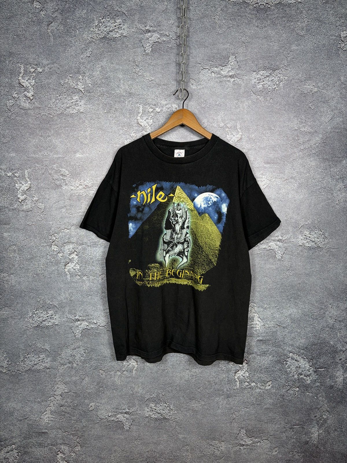 Band Tees Rare Nile 2000 In The Beginning Death Metal Band T-shirt Size US XL / EU 56 / 4 - 1 Thumbnail