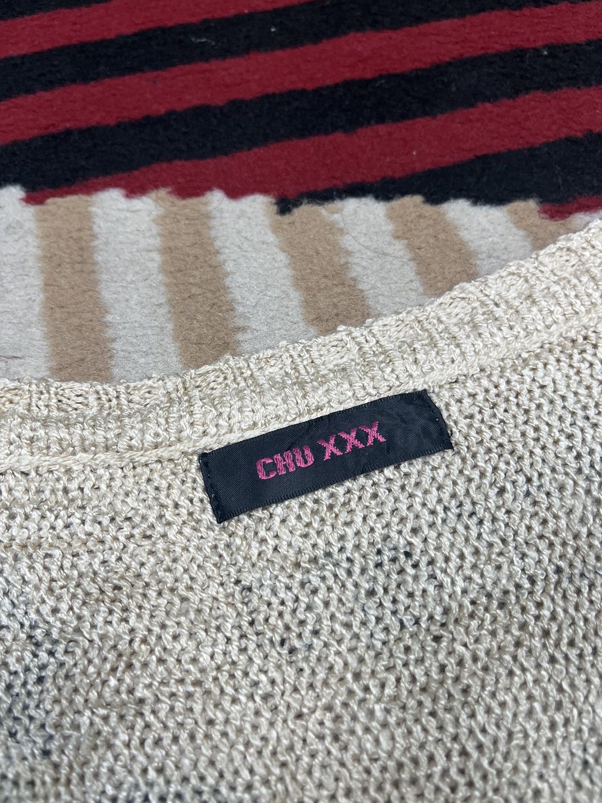 Japanese Brand Chu xxx Skull Y2K Knitwear Size M / US 6-8 / IT 42-44 - 6 Thumbnail