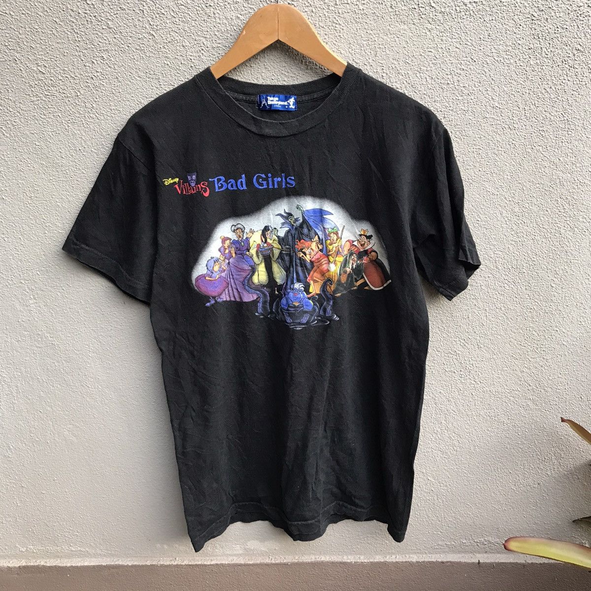 古着 Disney 90s Villians Bad Girls Tee Purple XL ディズニー