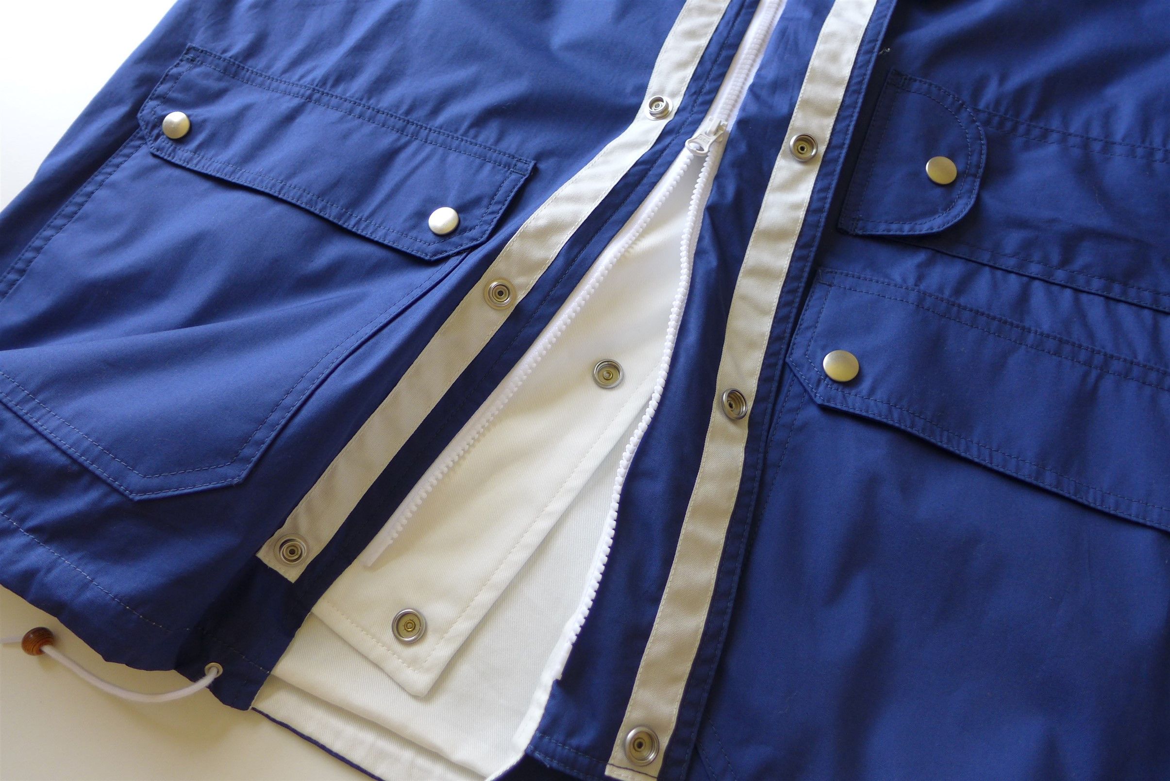 Beams Plus Beams Plus Reversible Sailing Jacket - Navy / White Size US XL / EU 56 / 4 - 17 Thumbnail