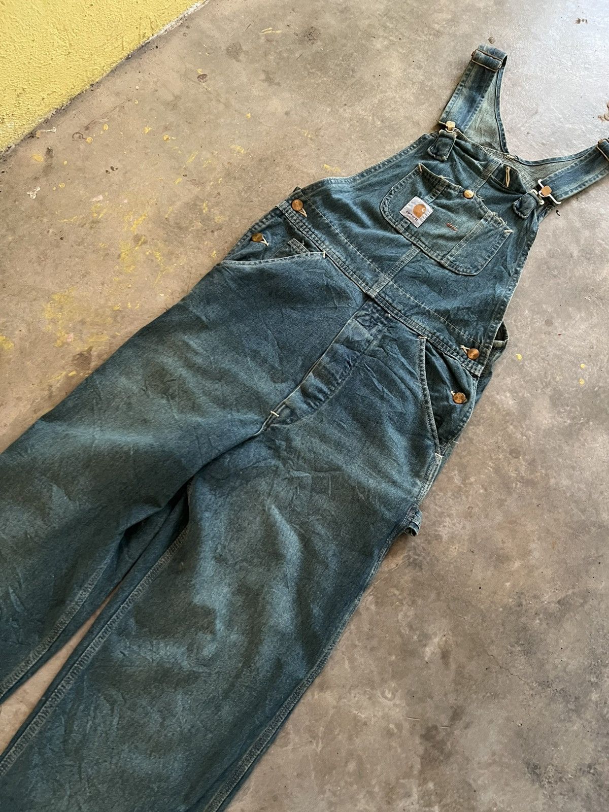 Carhartt Carhartt Denim Vintage Overalls Size US 28 / EU 44 - 7 Thumbnail