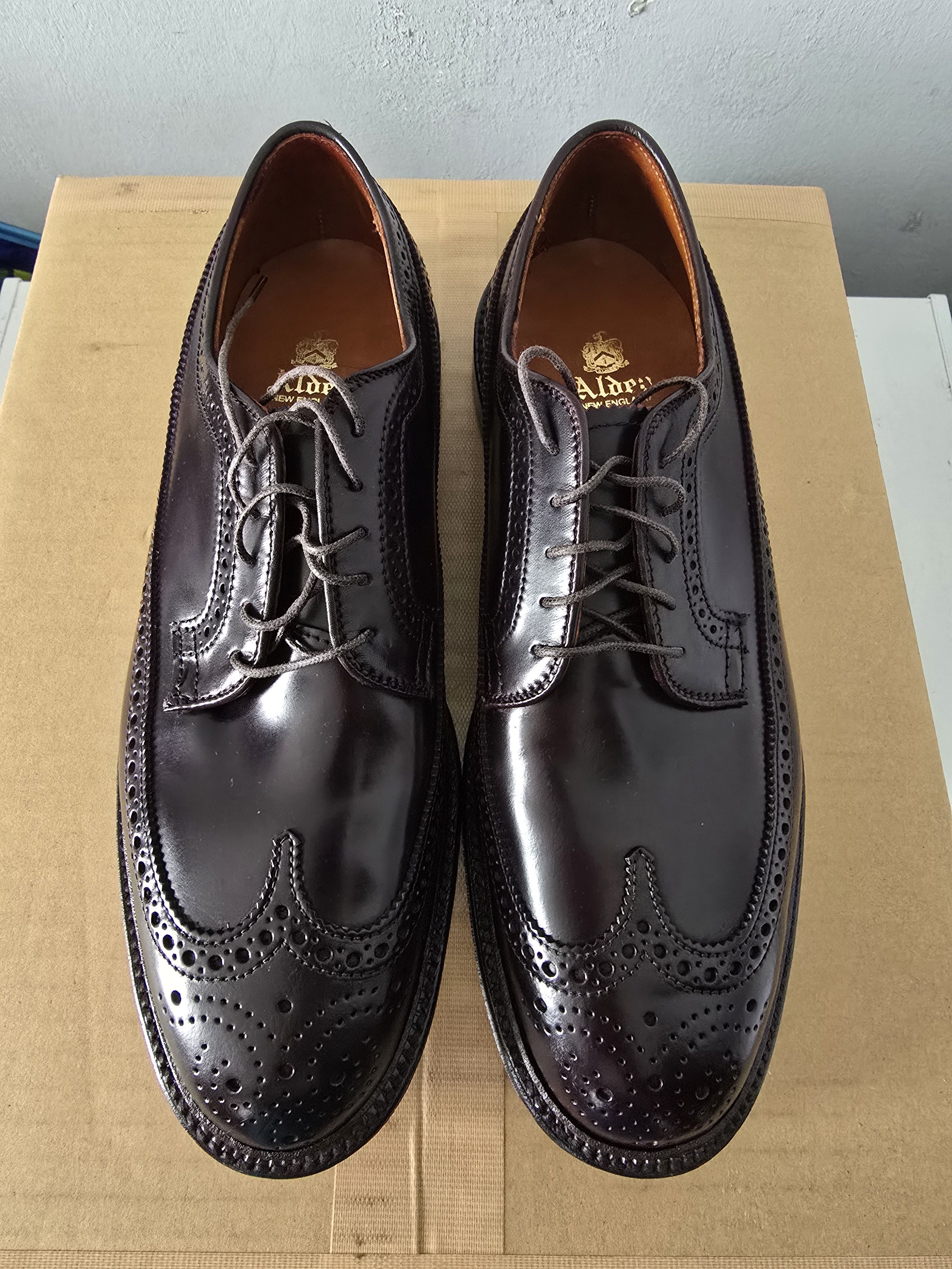 Alden 975 Long Wing Blucher(Color 8 Shell Cordovan) Size US 10.5 / EU 43-44 - 4 Thumbnail