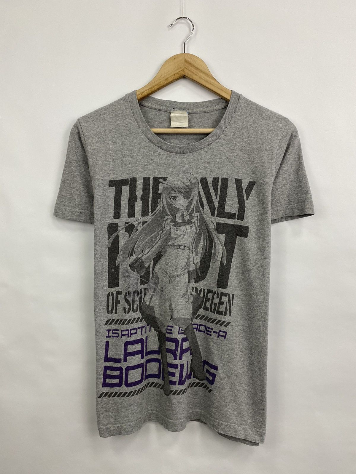 Anime 🇯🇵 Laura Bodewig Anime Cartoon Graphic T-Shirt Rare Y2K Retro Size US M / EU 48-50 / 2 - 2 Thumbnail