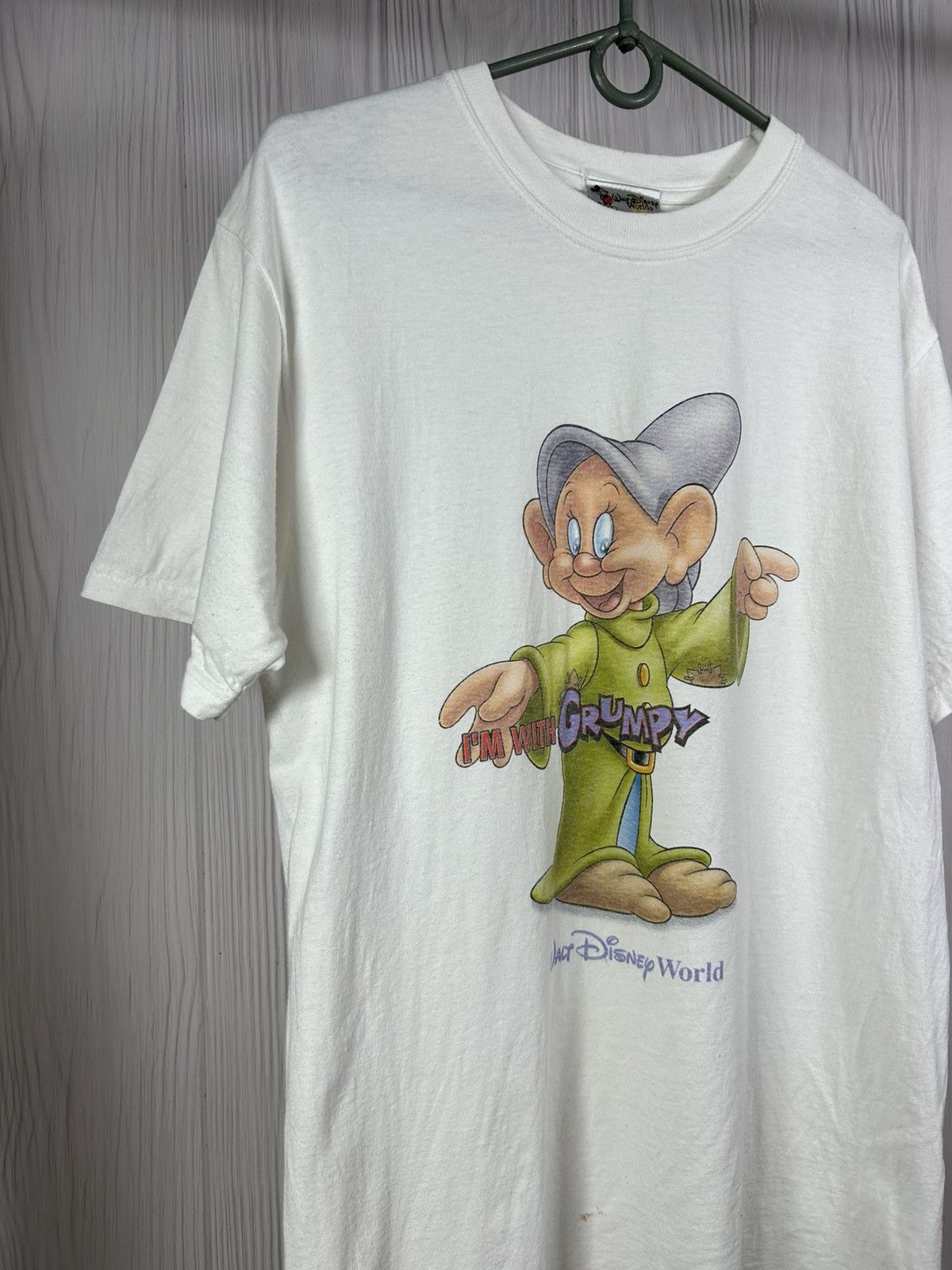 Disney Vintage Im With Grumpy Disnep World T-Shirt Size M Size US M / EU 48-50 / 2 - 2 Thumbnail