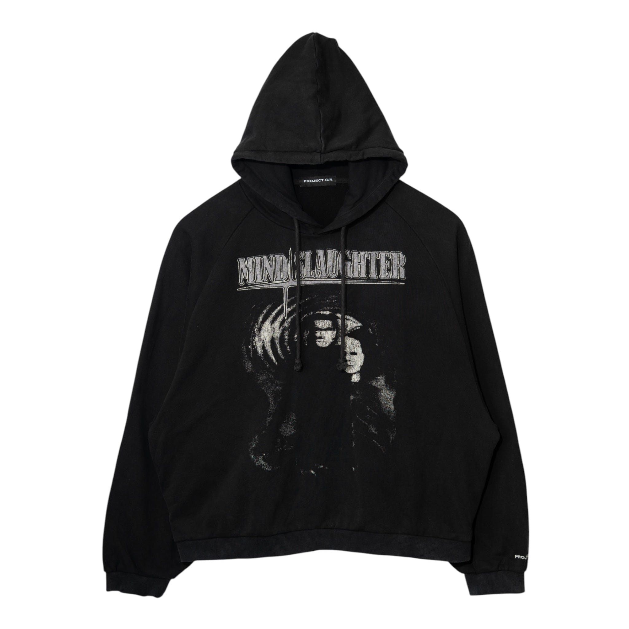 PROJECT G/R Project G/R Mind Slaughter Vintage Hooded Sweatshirt Washed Size US S / EU 44-46 / 1 - 1 Thumbnail