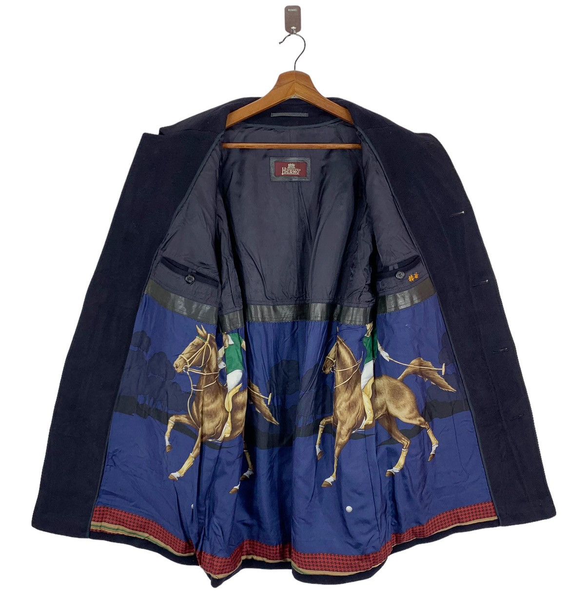 Designer × Herno VINTAGE HERNO DESIGNER ITALY WOOL JACKET Size US M / EU 48-50 / 2 - 1 Thumbnail