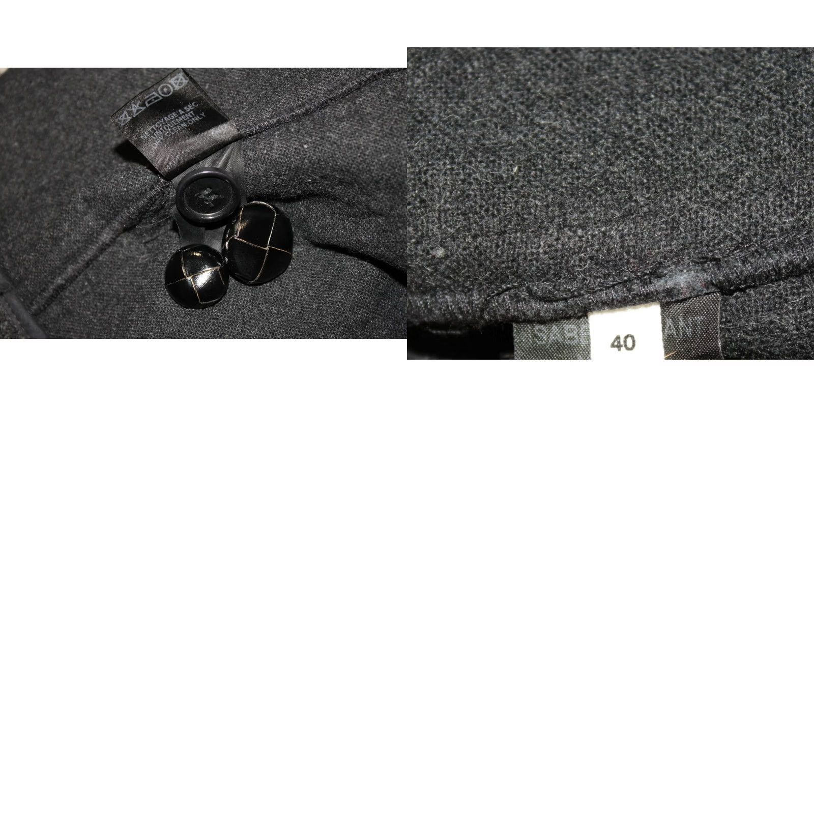 Vintage Isabel Marant Etoile Coat Womens Wool Blend Size 40 Grey Jacket Casual (Note: Reordered for clarity and search relevance) Size S / US 4 / IT 40 - 8 Thumbnail