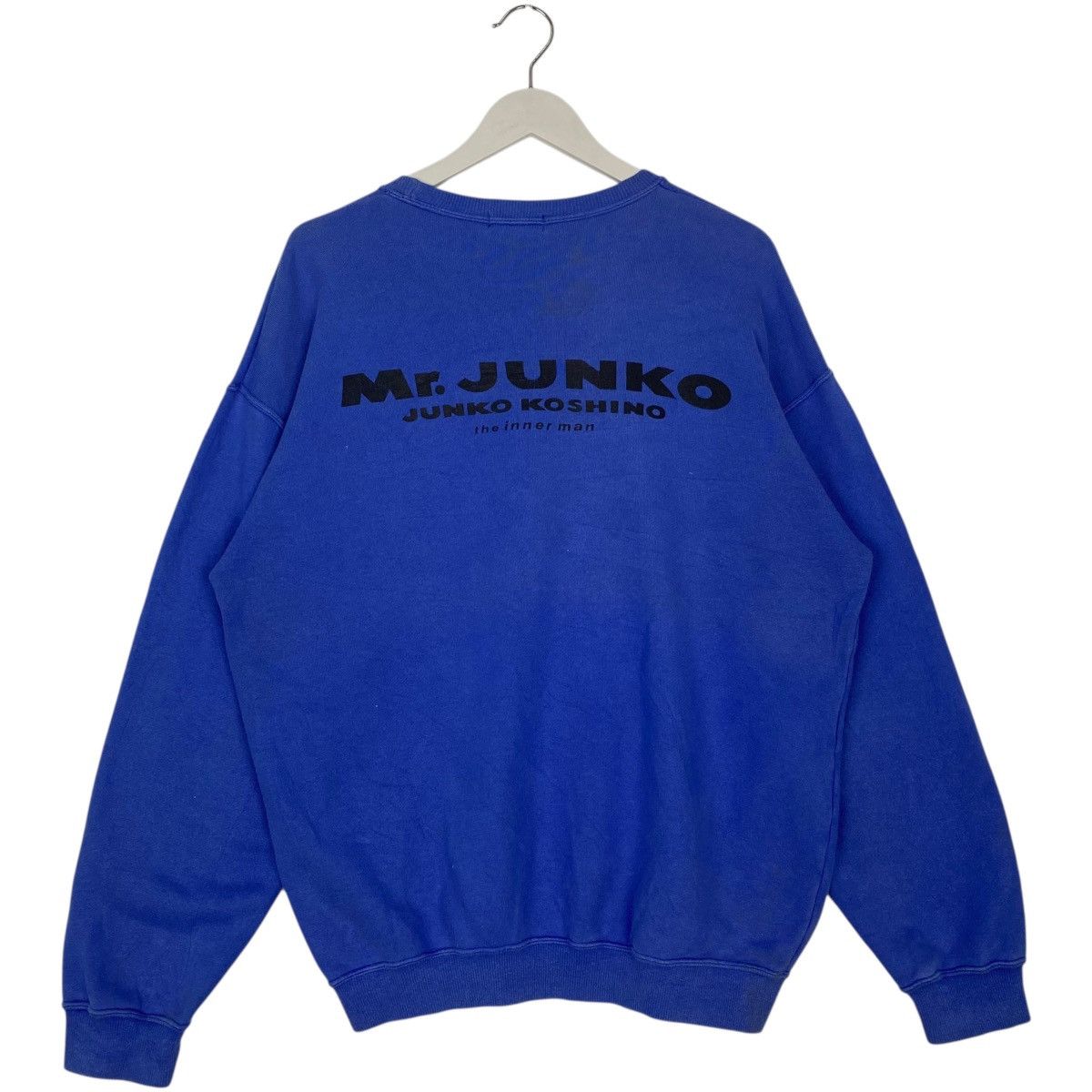 Other Vintage Mr Junko by Junko Koshino Sweatshirt Crewneck Blue Size US M / EU 48-50 / 2 - 1 Thumbnail