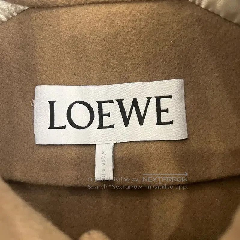 Loewe Loewe Beige Women's Jacket with Faux Fur Sleeves . Size M / US 6-8 / IT 42-44 - 4 Thumbnail