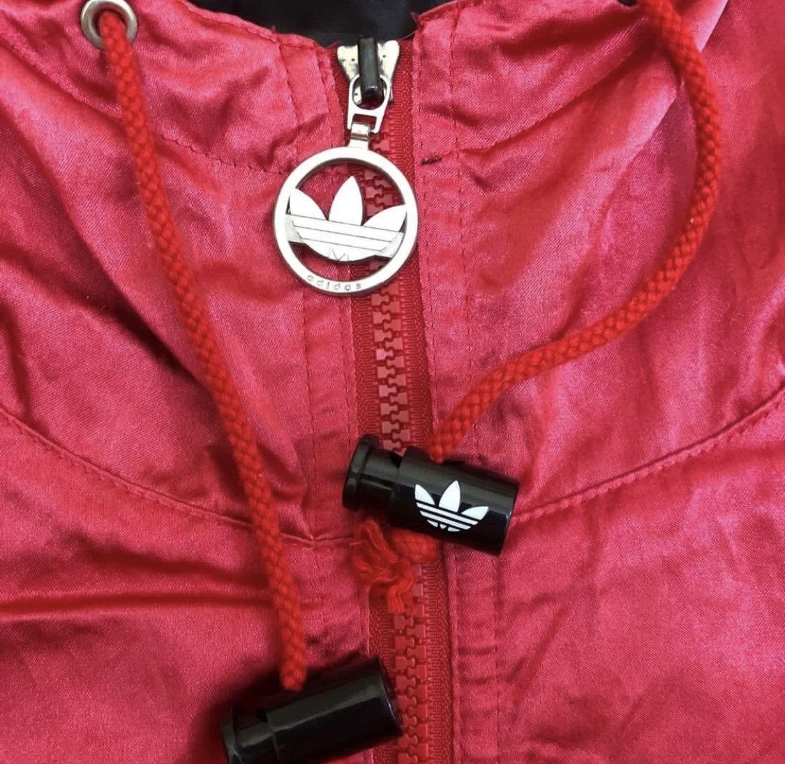 Adidas × Vintage A204. VTG ADIDAS BIG LOGO PARKA JACKET Size US L / EU 52-54 / 3 - 3 Thumbnail
