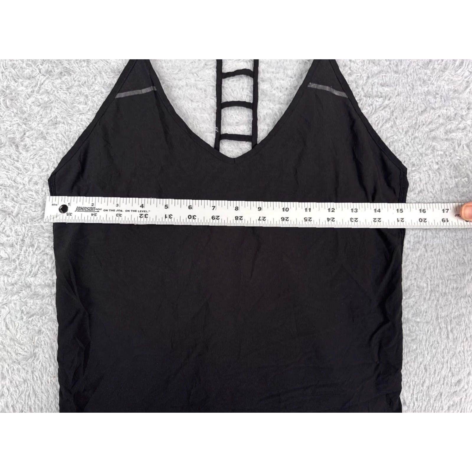 Lululemon Lululemon Shirt Women 4 Black Breezy Singlet Swift Ultra Light Fabric W1K23S Size S / US 4 / IT 40 - 7 Thumbnail