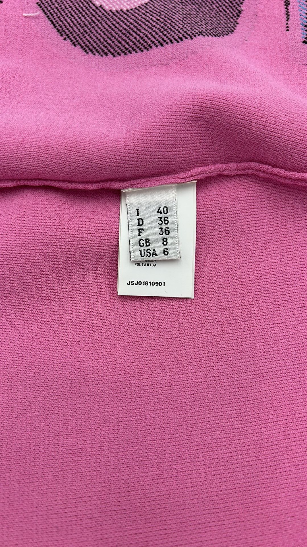 Jeremy Scott JEREMY SCOTT S/S 2016 FACE SKIRT Size 28" / US 6 / IT 42 - 5 Thumbnail
