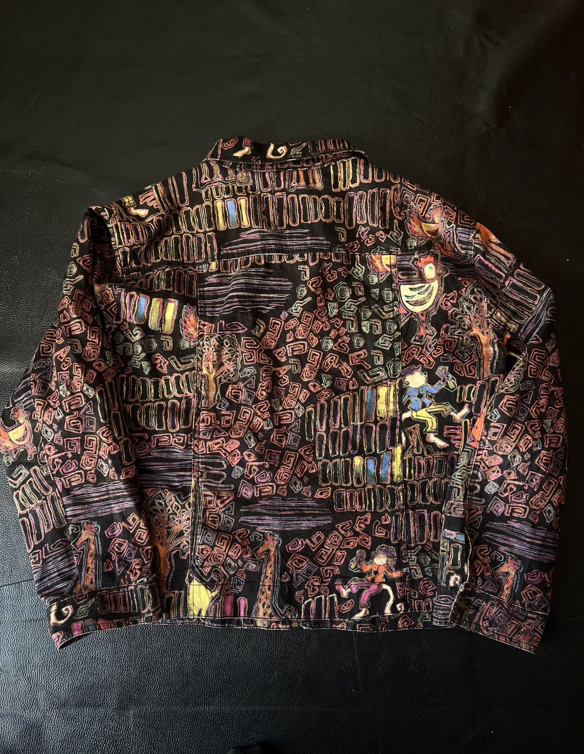 Chicos Psicodelic Monkeys Dance Chico’s Jacket Size US M / EU 48-50 / 2 - 6 Thumbnail