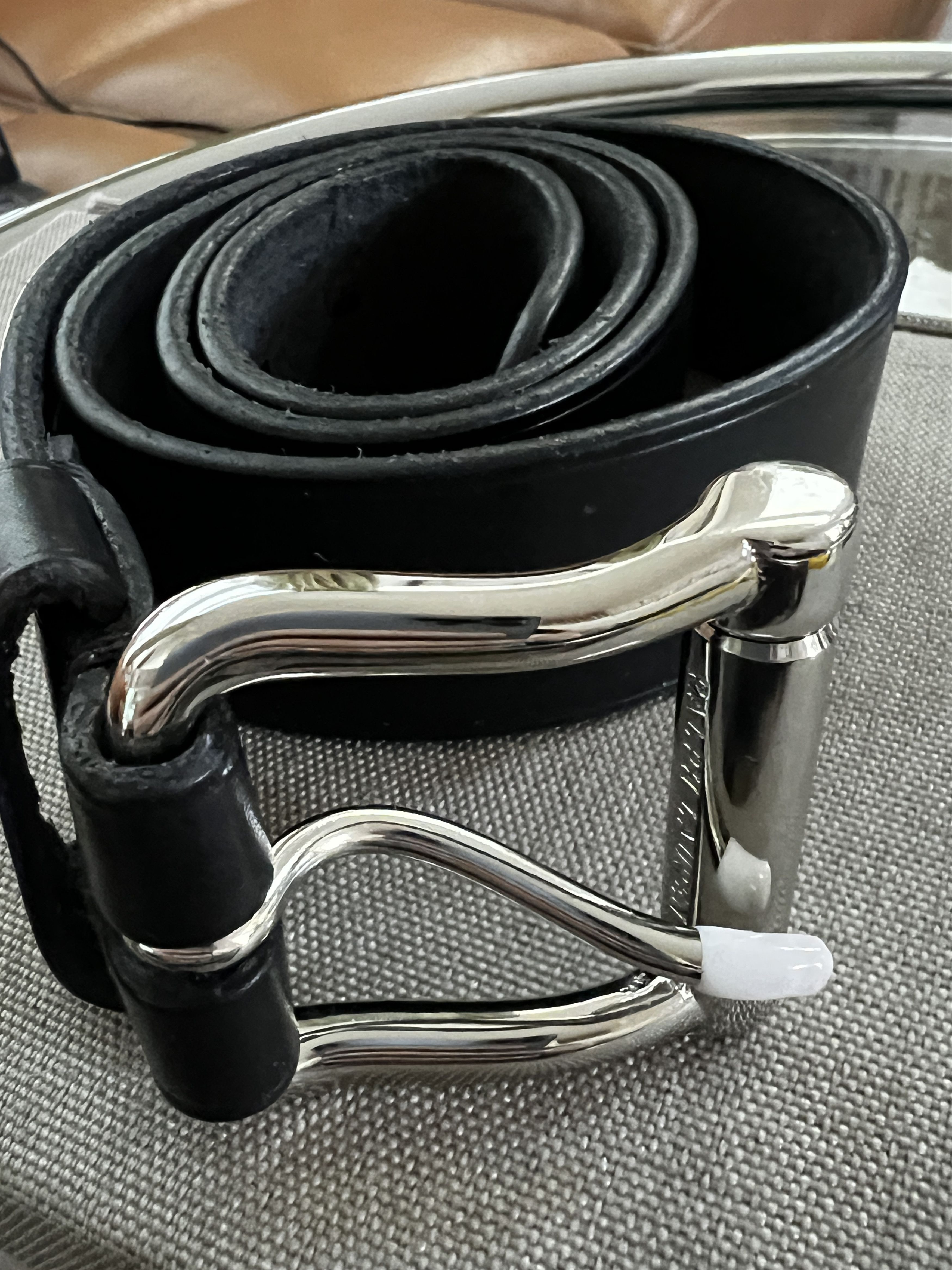 Ralph Lauren Ralph Lauren Leather Belt Size 34" Size 34 - 1 Thumbnail