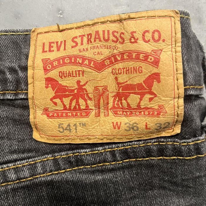 Vintage Crazy y2k Faded Black Levi’s Grunge Jeans. | Grailed