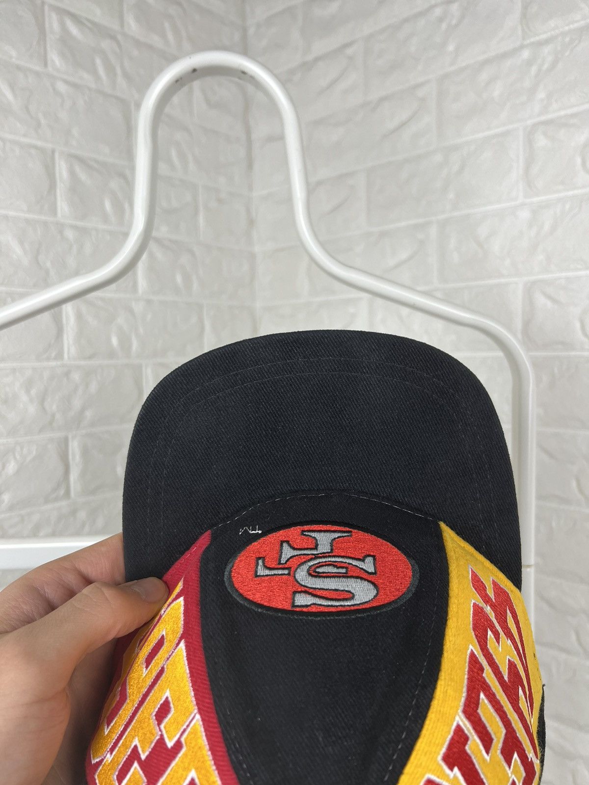 NFL × Vintage San Francisco 49ers Vintage 90s Snapback Hat Size ONE SIZE - 5 Thumbnail