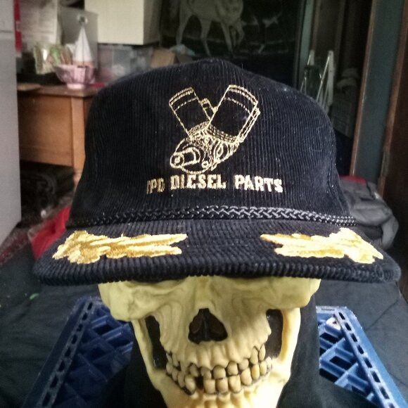 Other Vintage IPD Diesel Parts Corduroy Scrambled Eggs Strap Hat Size ONE SIZE - 1 Thumbnail