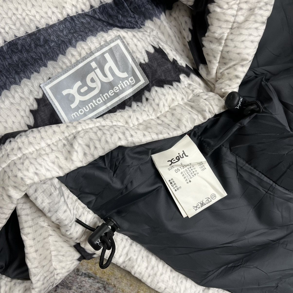 Hysteric Glamour X girl navajo aztec puffer vest double zipper Size US S / EU 44-46 / 1 - 7 Thumbnail