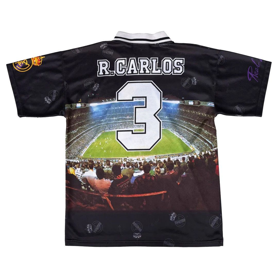Vintage Real Madrid Roberto Carlos 1998 98 90s Vintage Soccer Jersey Size US L / EU 52-54 / 3 - 2 Thumbnail