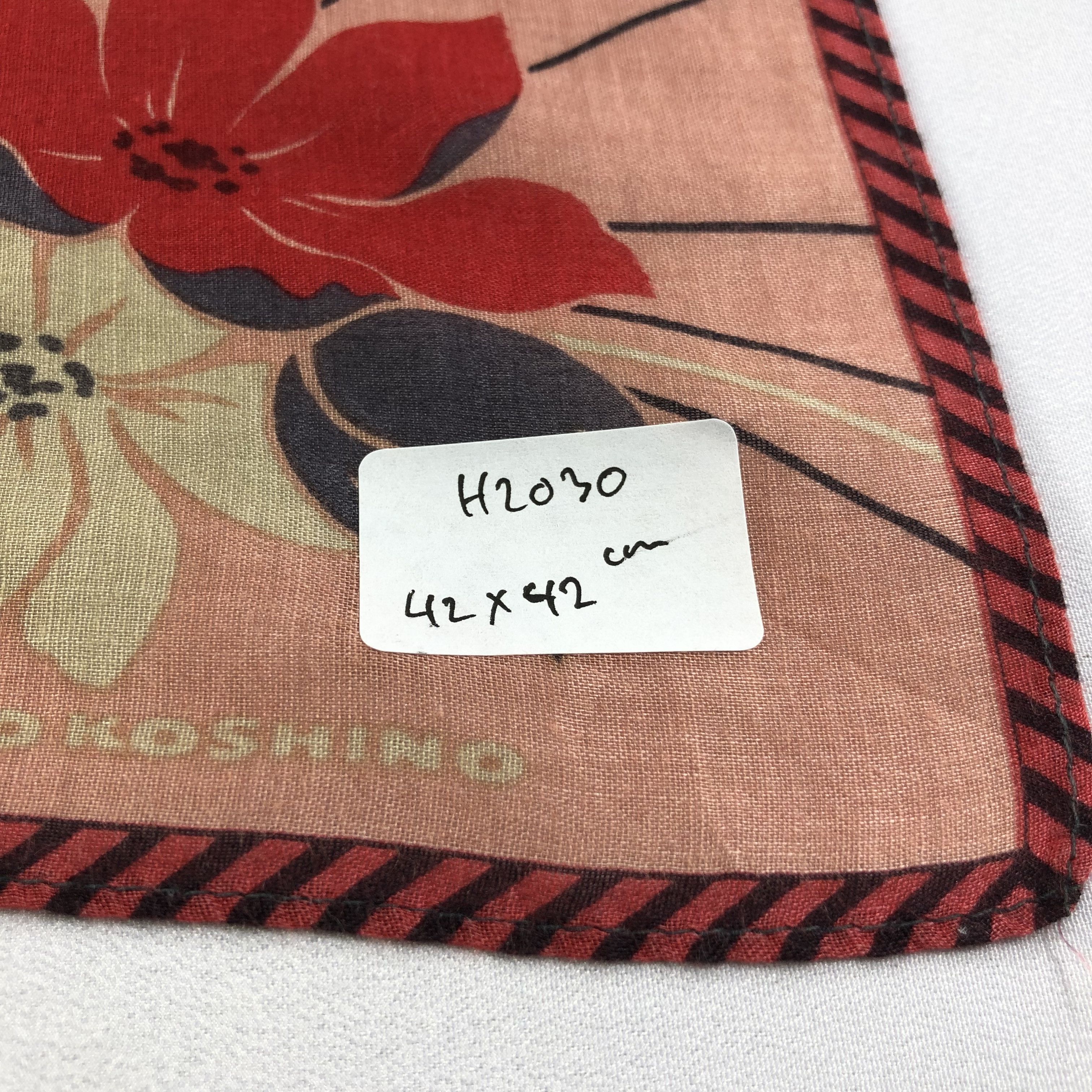 Mr. Junko × Vintage Junko Koshino Handkerchief Neckerchief Bandana H2030 Size ONE SIZE - 10 Thumbnail