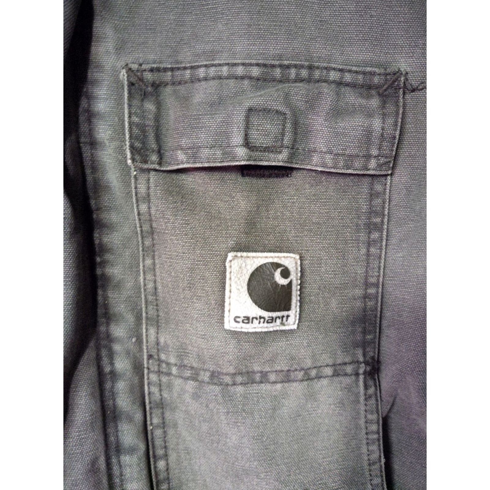 Carhartt VINTAGE Carhartt Jacket Mens 2XL Quilted Lined Barn Chore Detroit 90s Thrashed Jacket Size US XXL / EU 58 / 5 - 2 Thumbnail