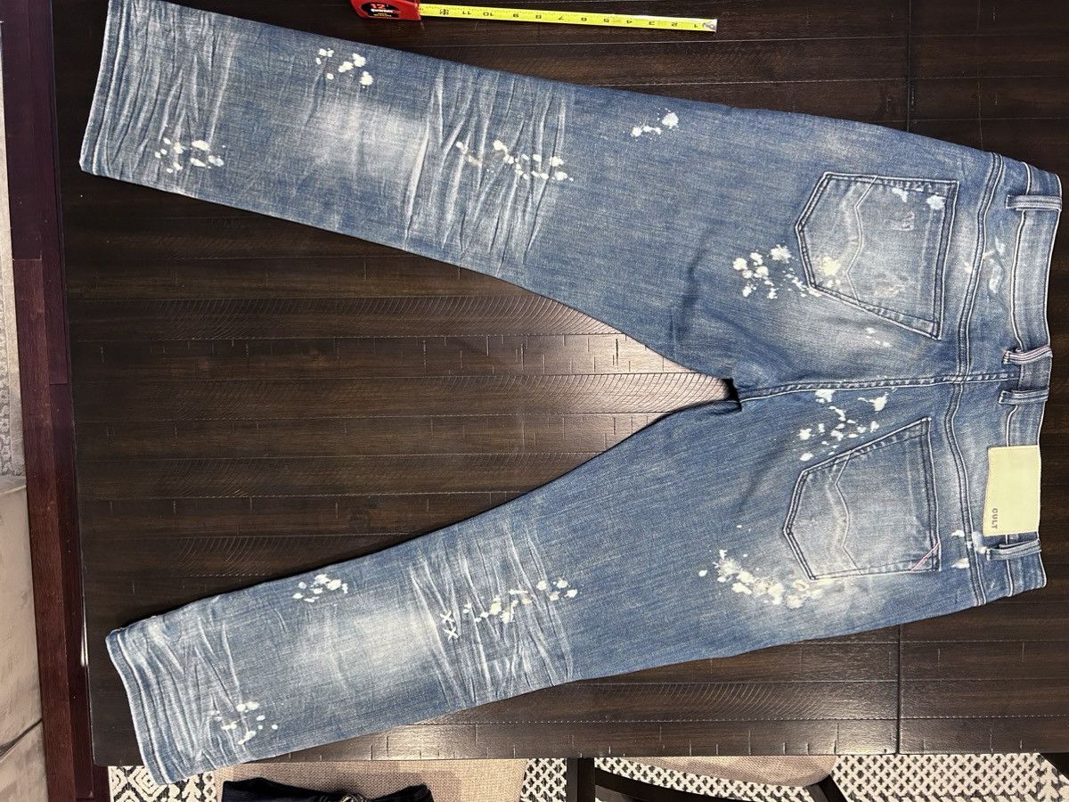 Cult Of Individuality Light blue Stretch Denim Size US 36 / EU 52 - 2 Thumbnail