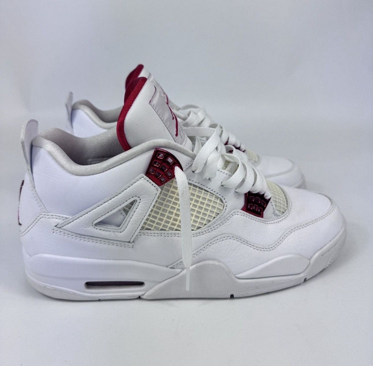 Jordan Brand JORDAN 4 RETRO METALLIC RED SNEAKERS Size US 11.5 / EU 44-45 - 5 Thumbnail