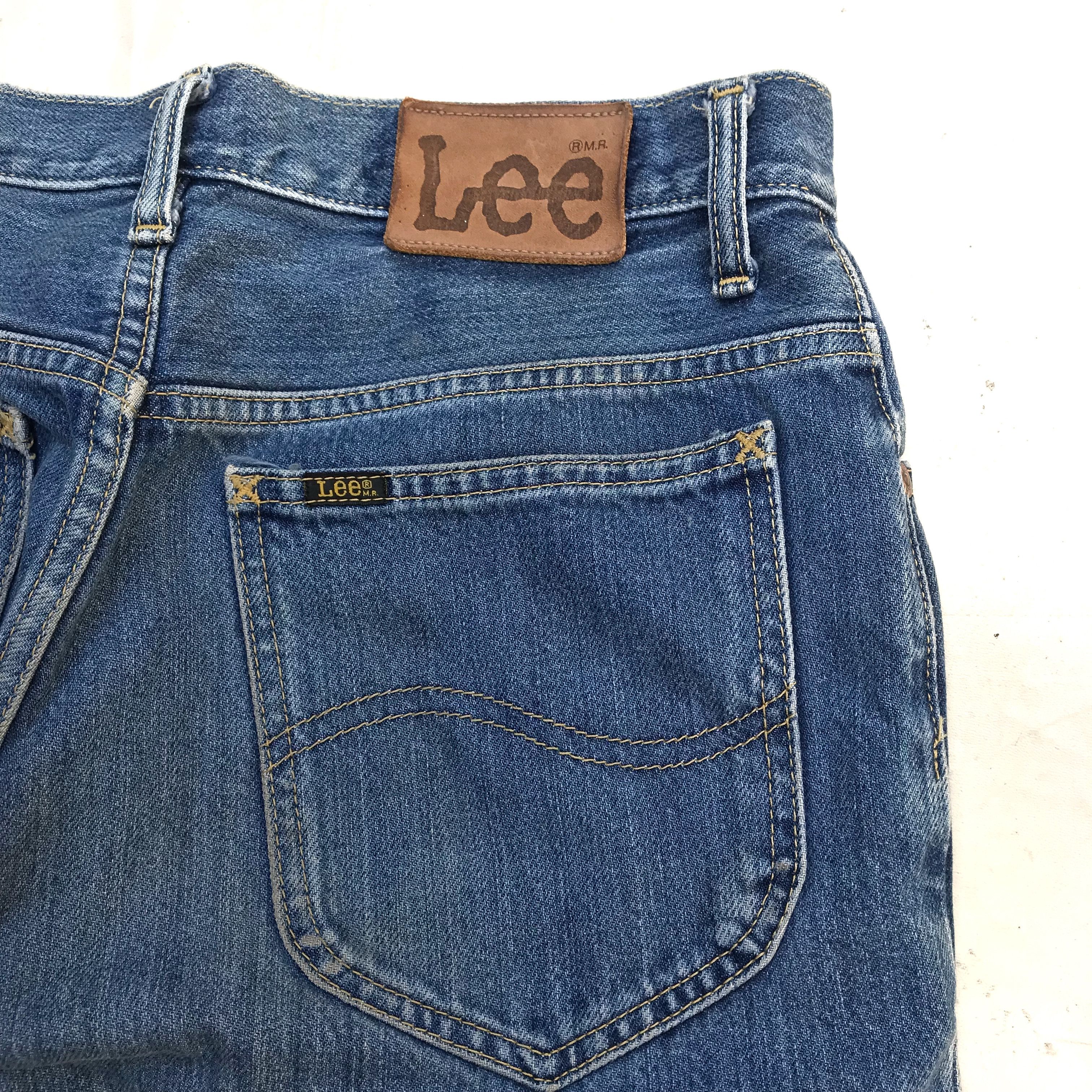 Lee × Union LA × Vintage Vintage Lee riders X Edwin sanforized union made jeans butto Size US 31 - 21 Thumbnail