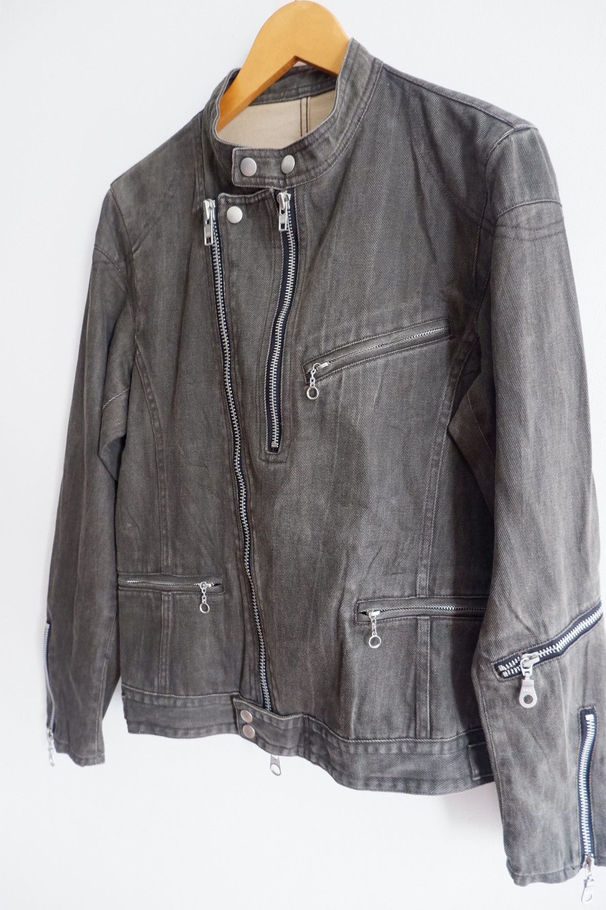 Beauty Beast Vintage The Difference By Rupert Punk Biker Denim Jacket Size US L / EU 52-54 / 3 - 7 Thumbnail
