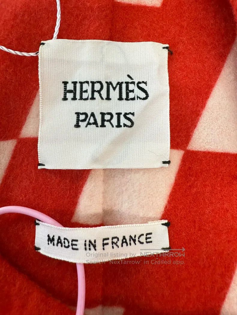 Hermes Hermes Orange Wool Coat Size XXS / US 00 / IT 34 - 3 Thumbnail