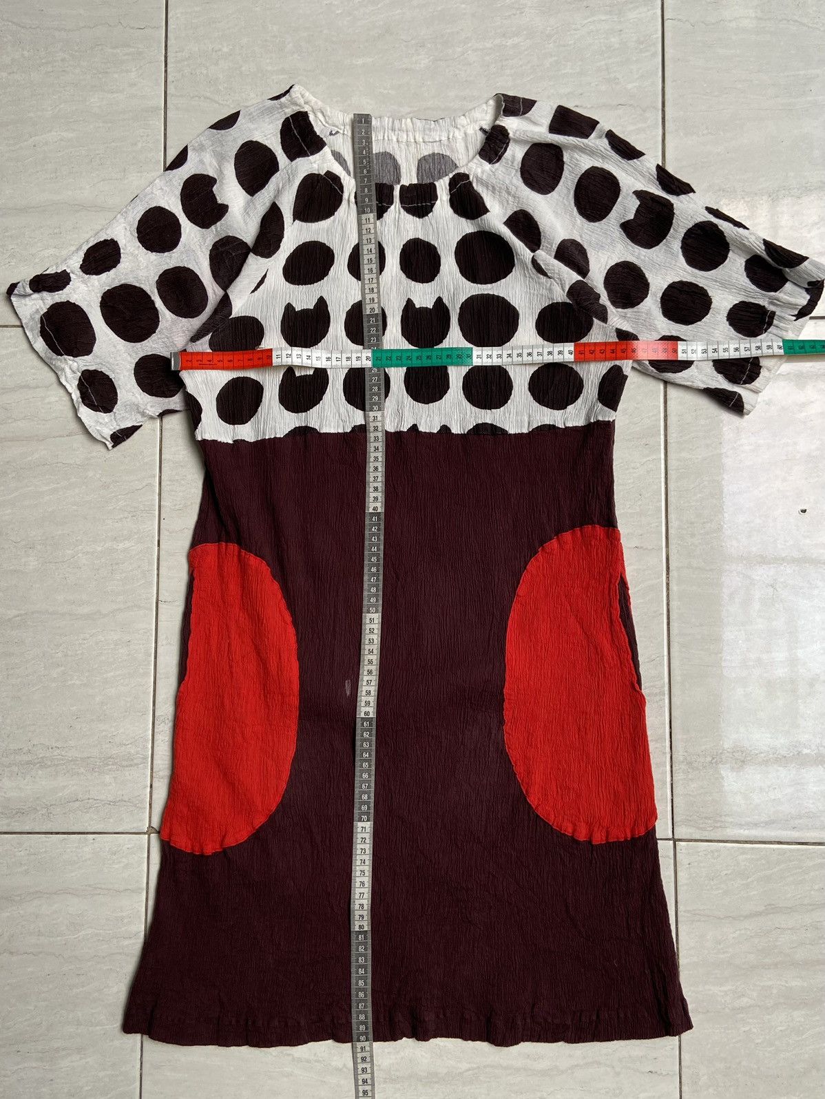 TSUMORI CHISATO Polkadot Midi Dress